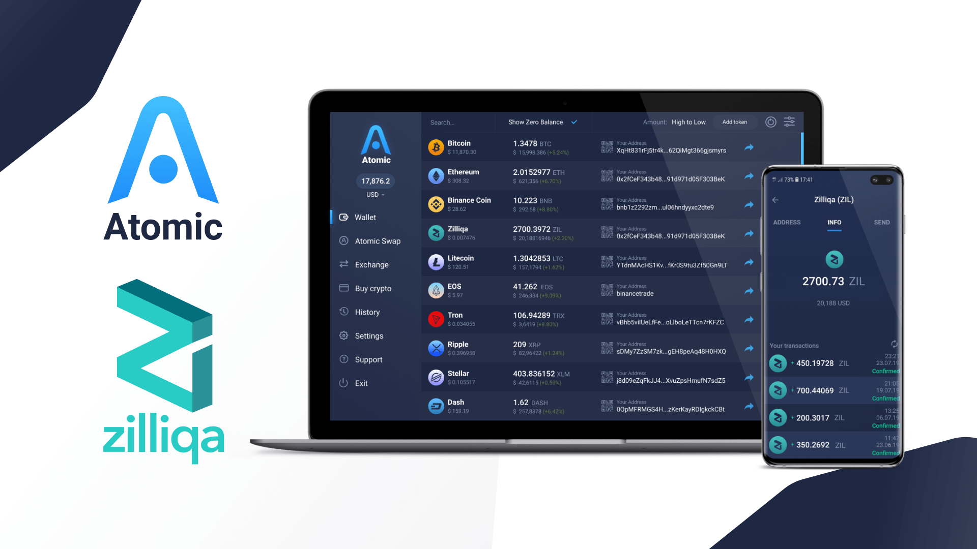 Zilliqa to Atomic Wallet! r/atomicwallet