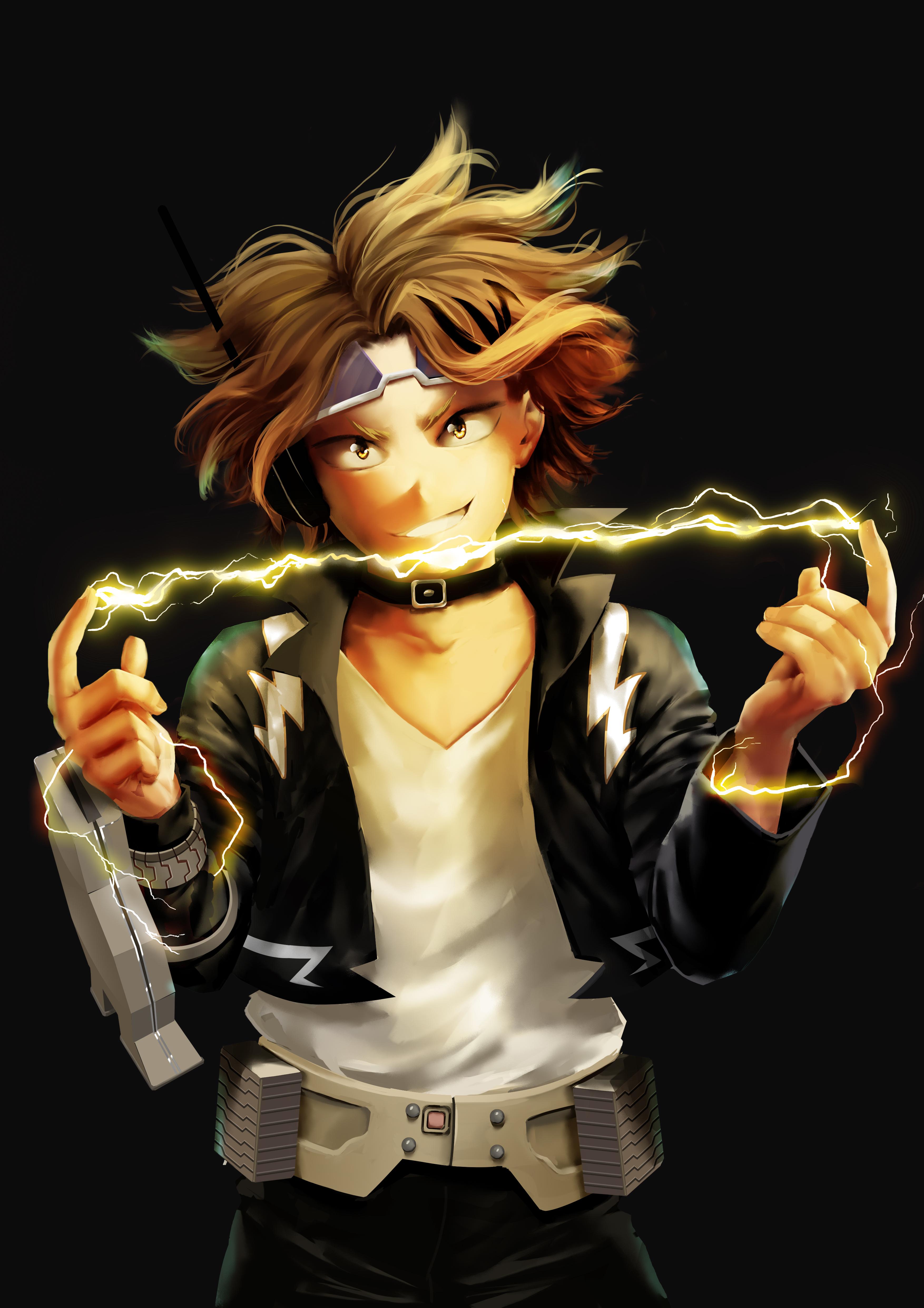 Denki remake artwork by me r/BokuNoHeroAcademia