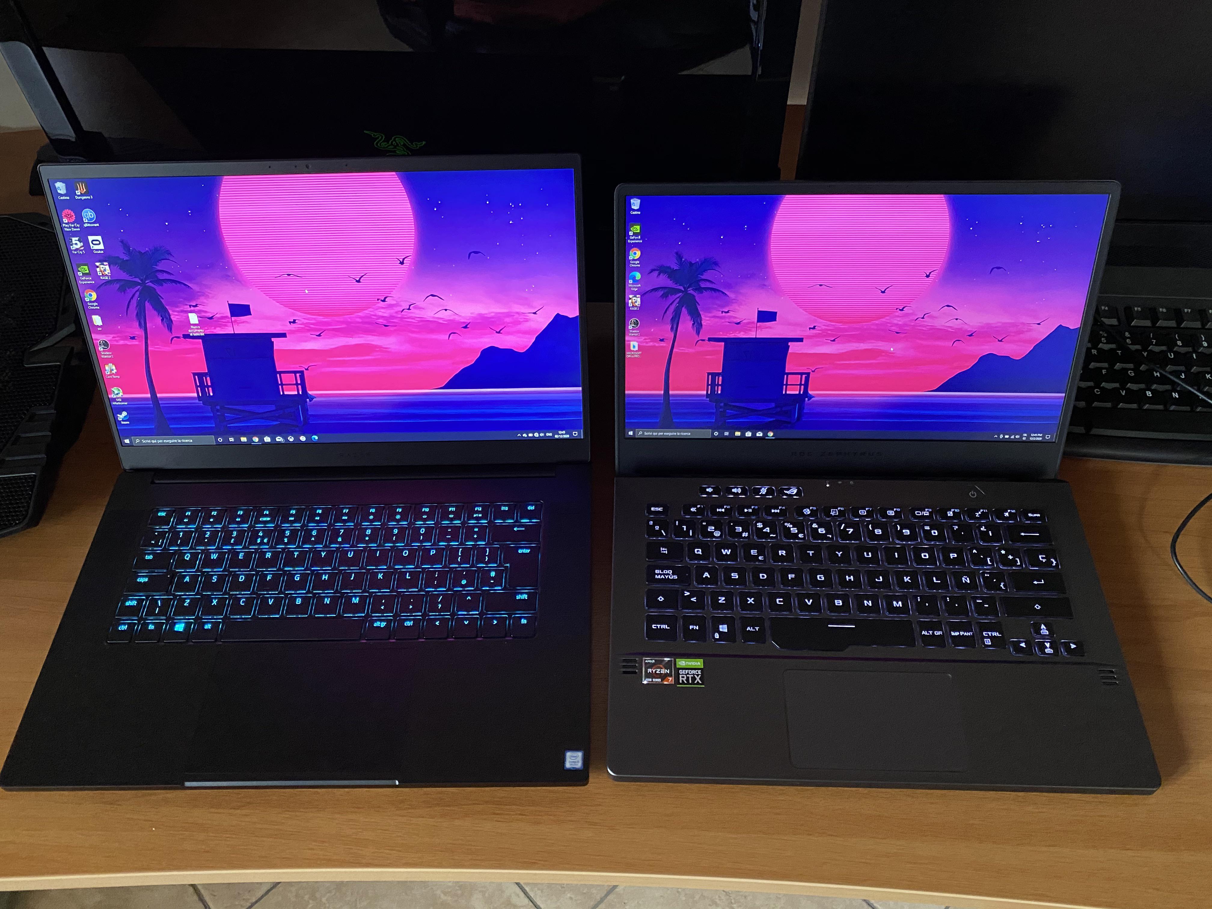 Razer Blade 15 2019 VS Asus Zephyrus g14 r/GamingLaptops