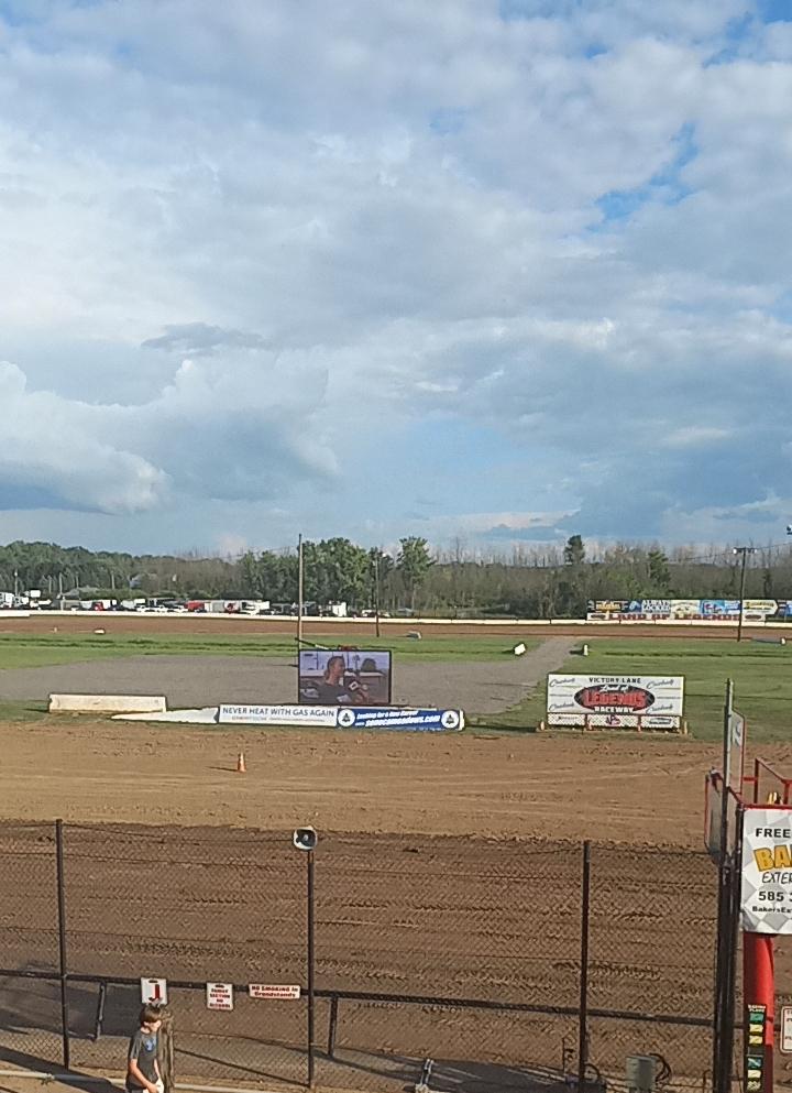 Another night of racing at Land of Legends in Canandaigua, NY r