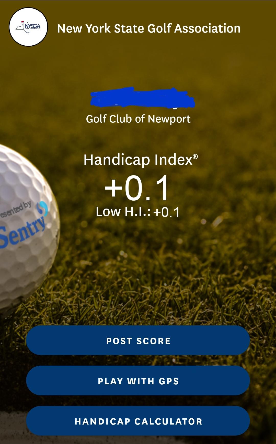 Finally, I can call myself a scratch golfer! r/golf