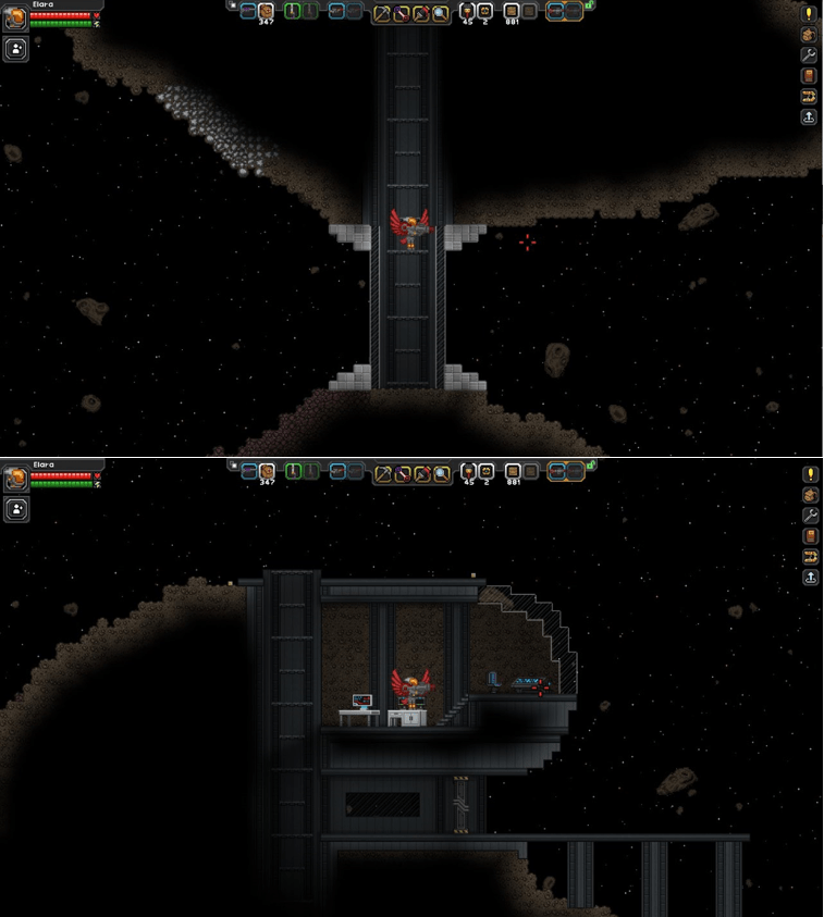 So i need ideas for what to build on my asteroid base