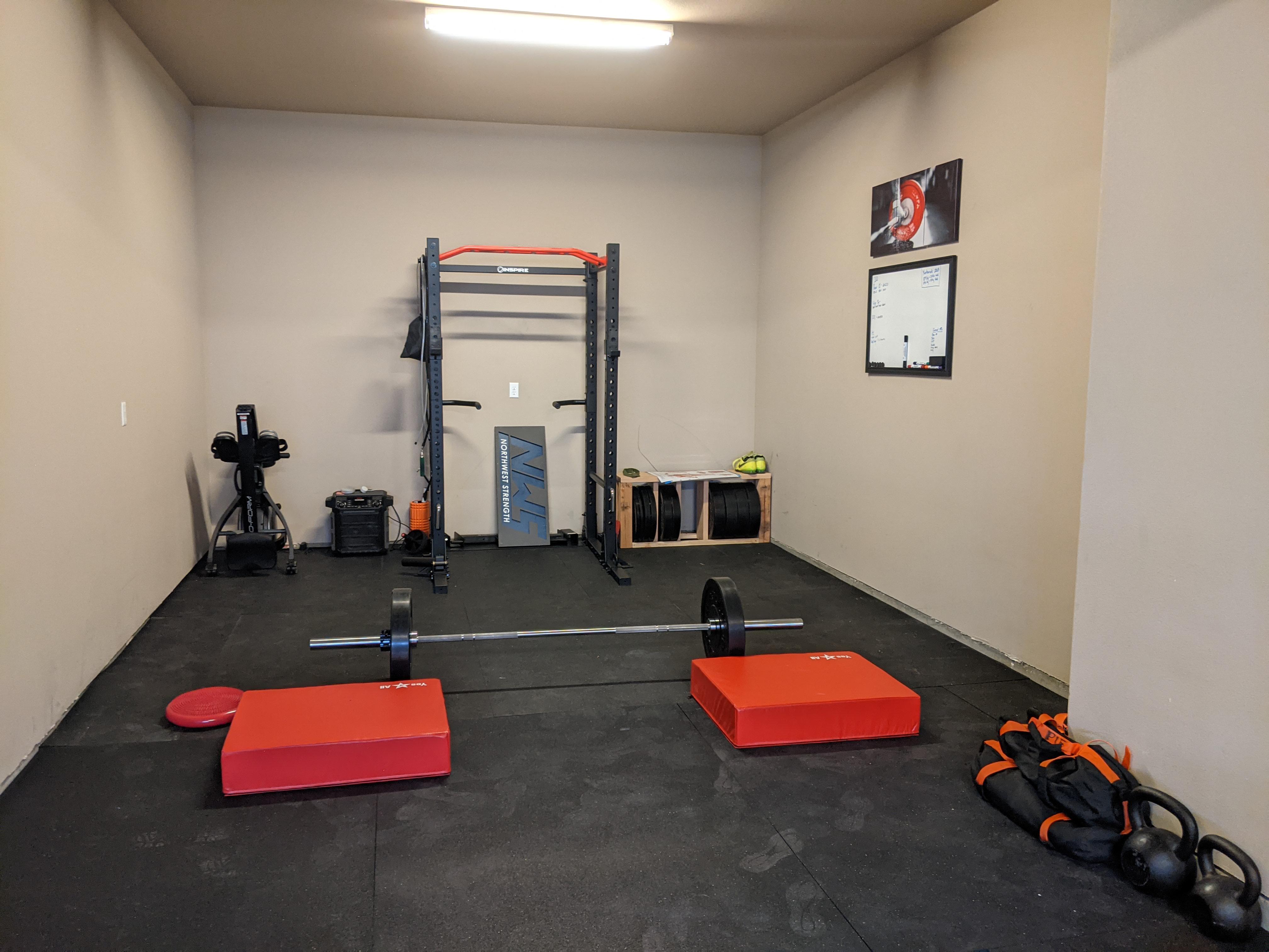Home Gym Almost Complete! weightlifting