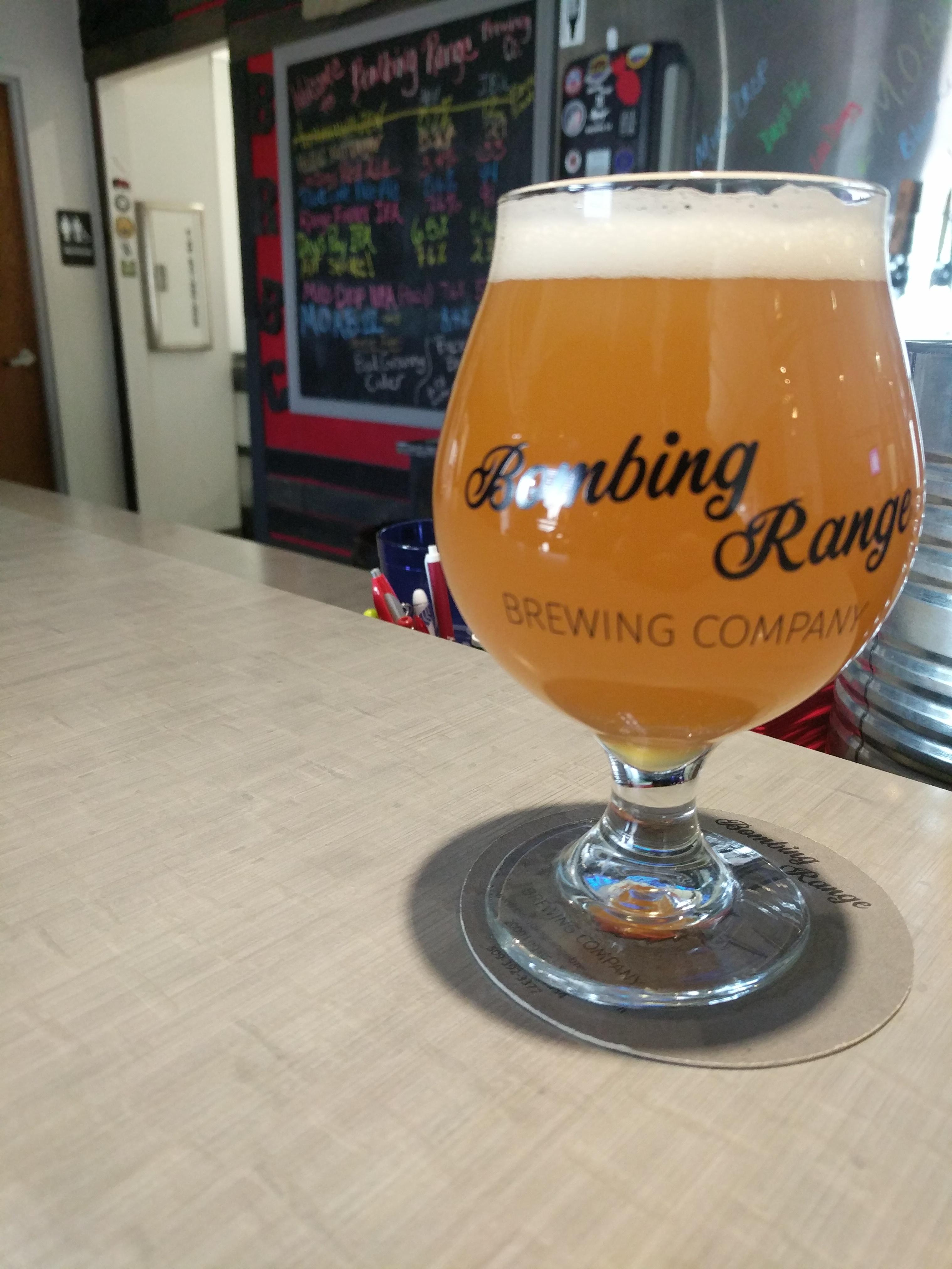 MOAB Mother of All Beers, Double Hazy IPA from Bombing Range Brewing