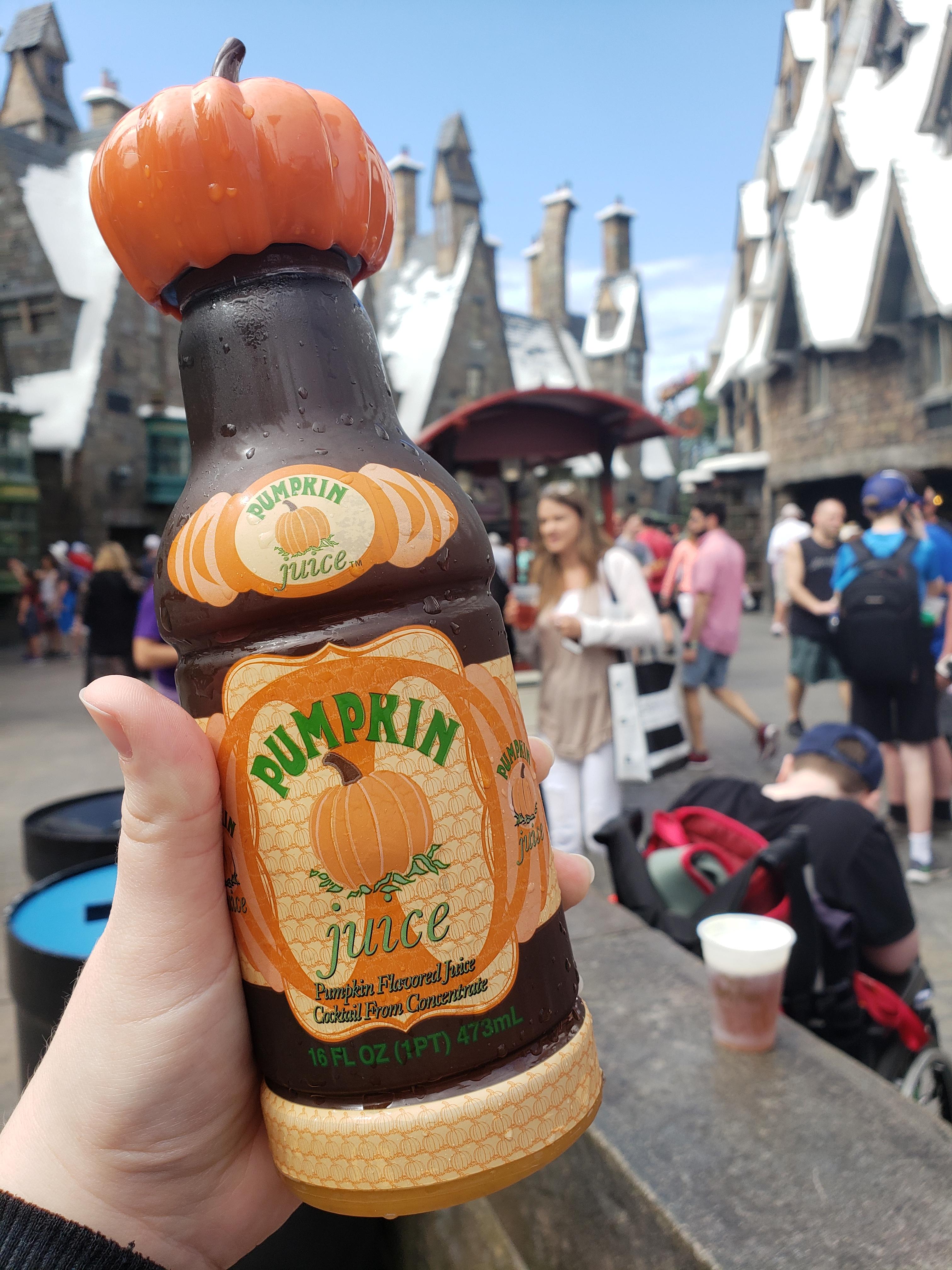 Anyone else really into the pumpkin juice at the Wizarding World in