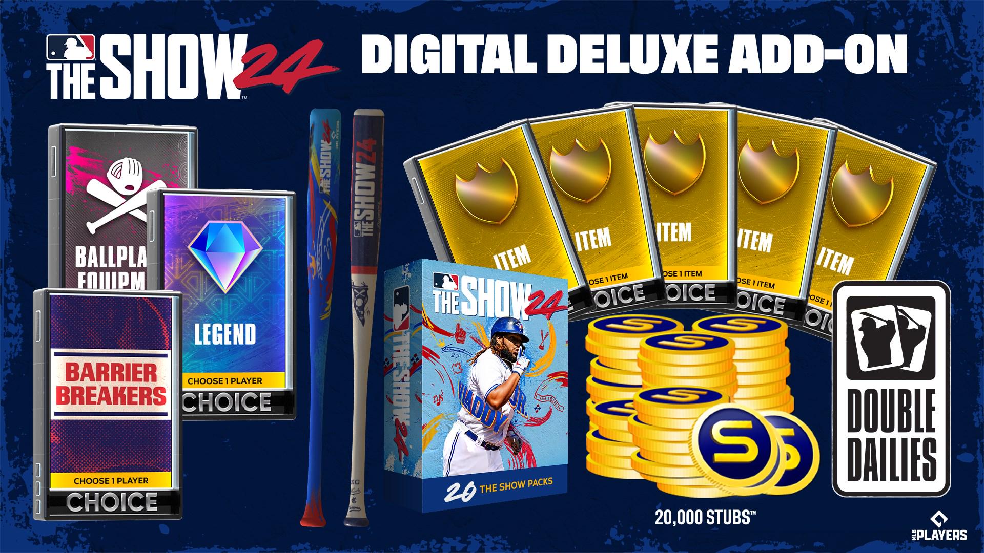 Breakdown MLB® The Show™ 24 Digital Deluxe AddOn Bundle r/MLBTheShow