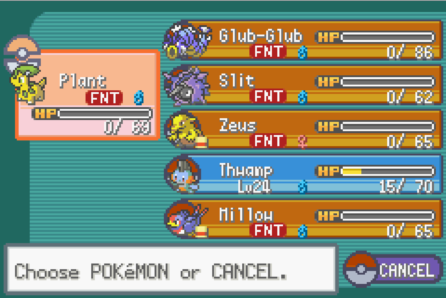 Fire Red Omega Misty nearly ended my run r/nuzlocke