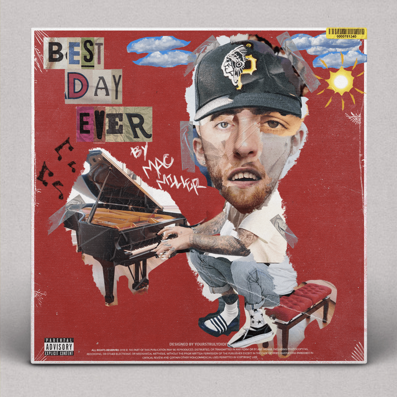 Mac Miller Best Day Ever r/freshalbumart