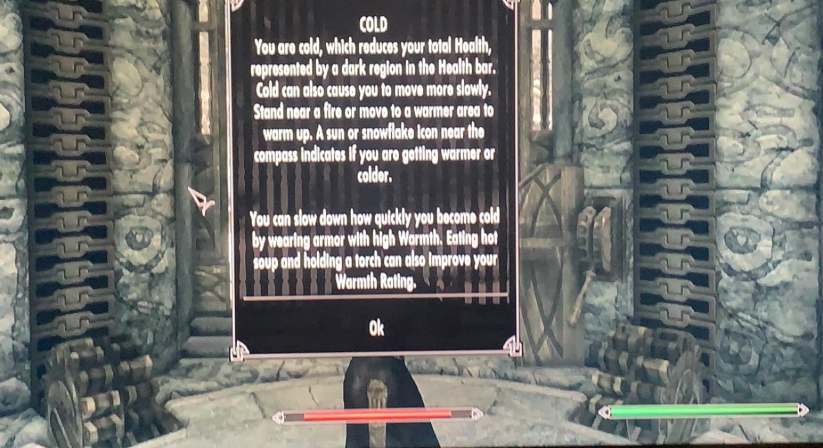 I’ve never felt so tense playing Skyrim before. Master difficulty