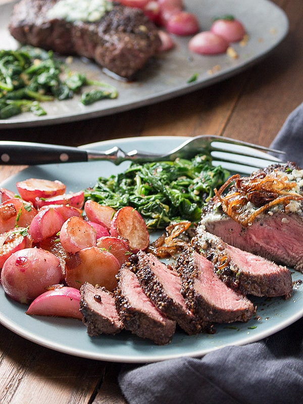 Pan Seared Flat Iron Steak [600x800] r/FoodPorn