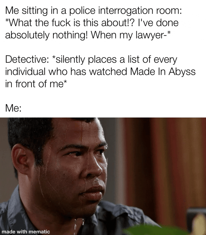 On second thought, I'd like to remain silent... r/MadeInAbyss