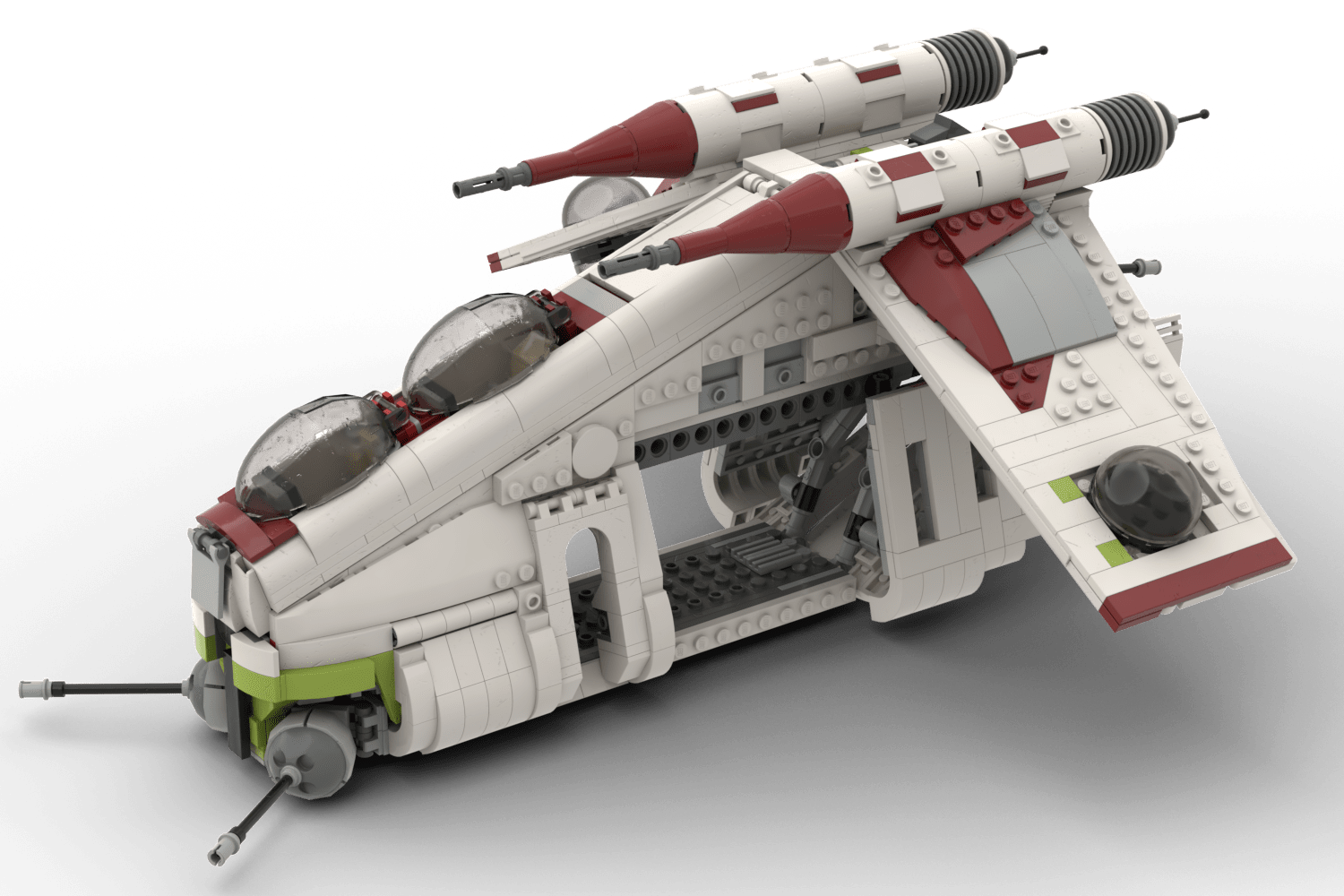 Lego Star Wars Ucs Gunship Lego Star wars UCS Police gunship moc