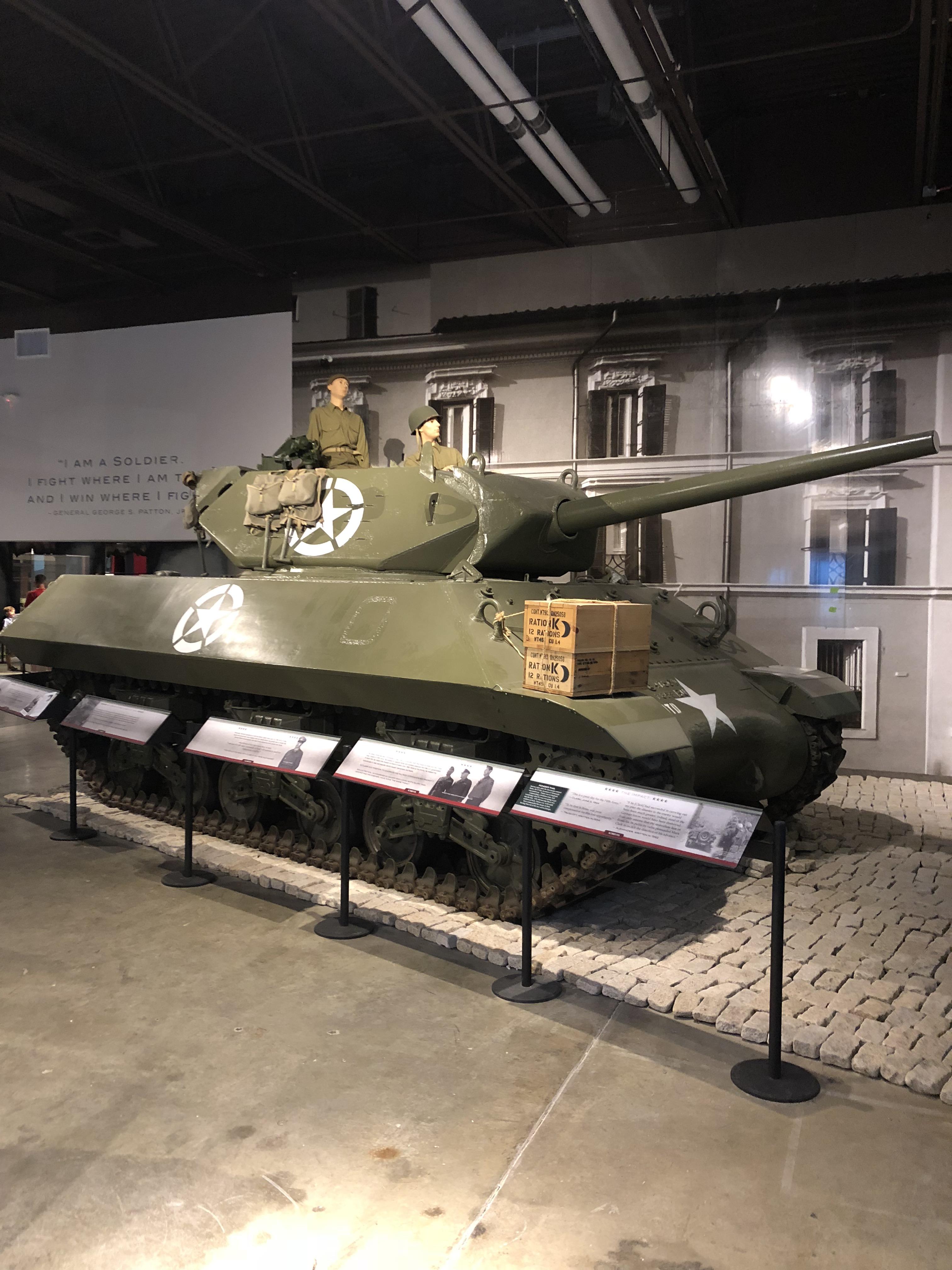The M10 Wolverine at the Patton War Museum, Fort Knox Kentucky. r