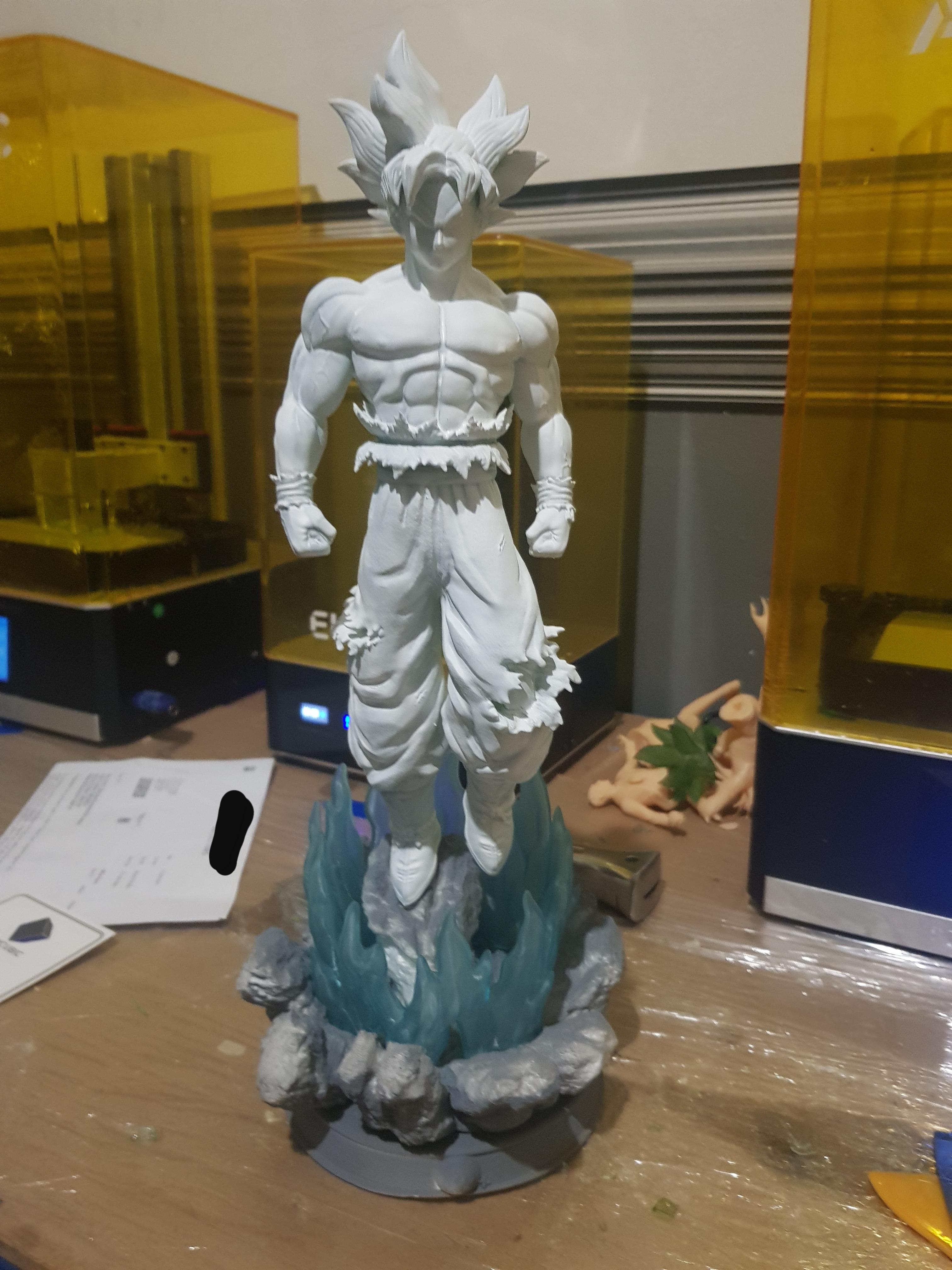 Giant Goku Statue Dragon Ball Z Super Saiyan Goku Statue