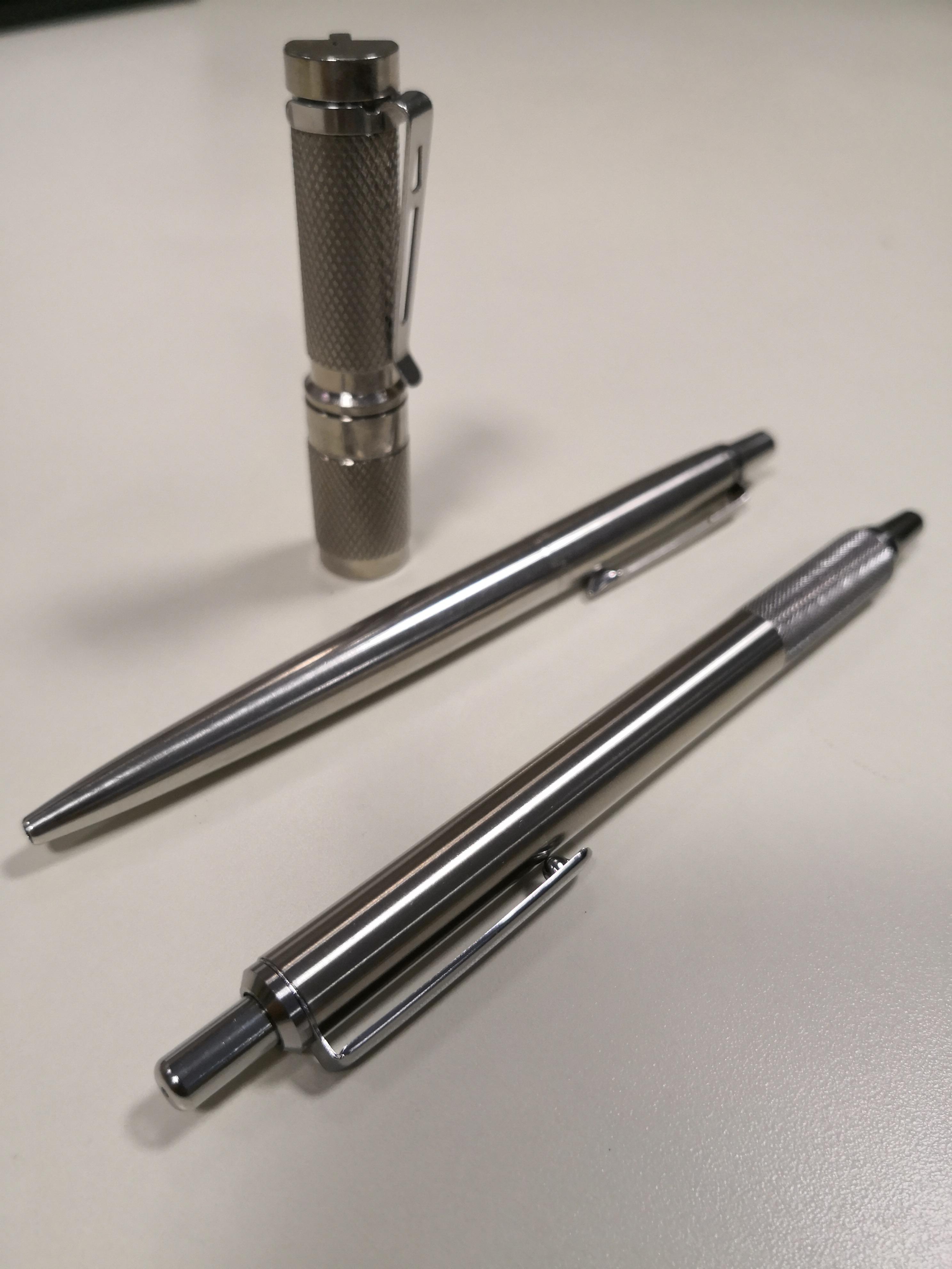 Just did the all metal and Fisher Space pen refill mod for Zebra F701