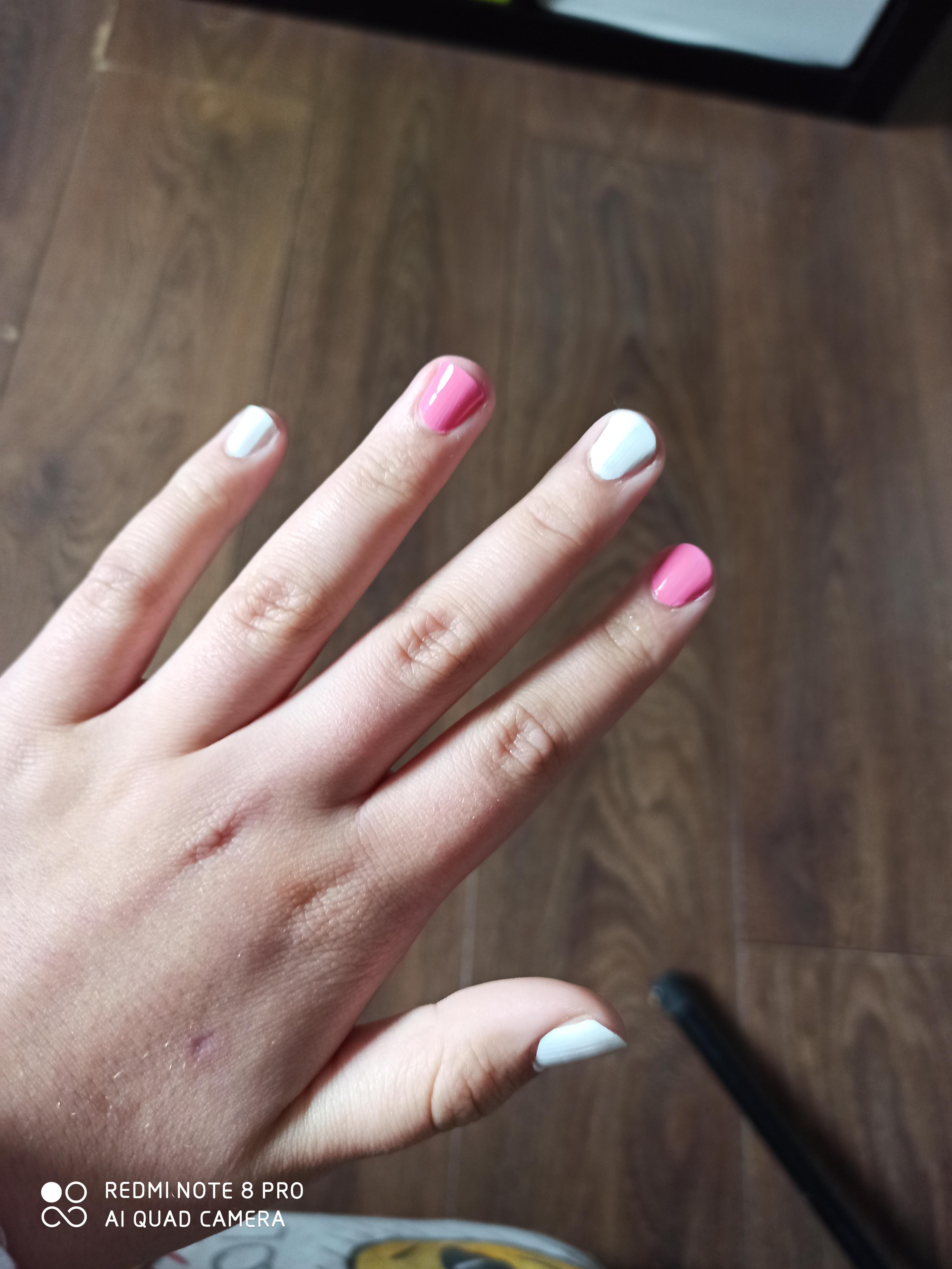 Finally painted my nails for Karl since it's the 30th of April and