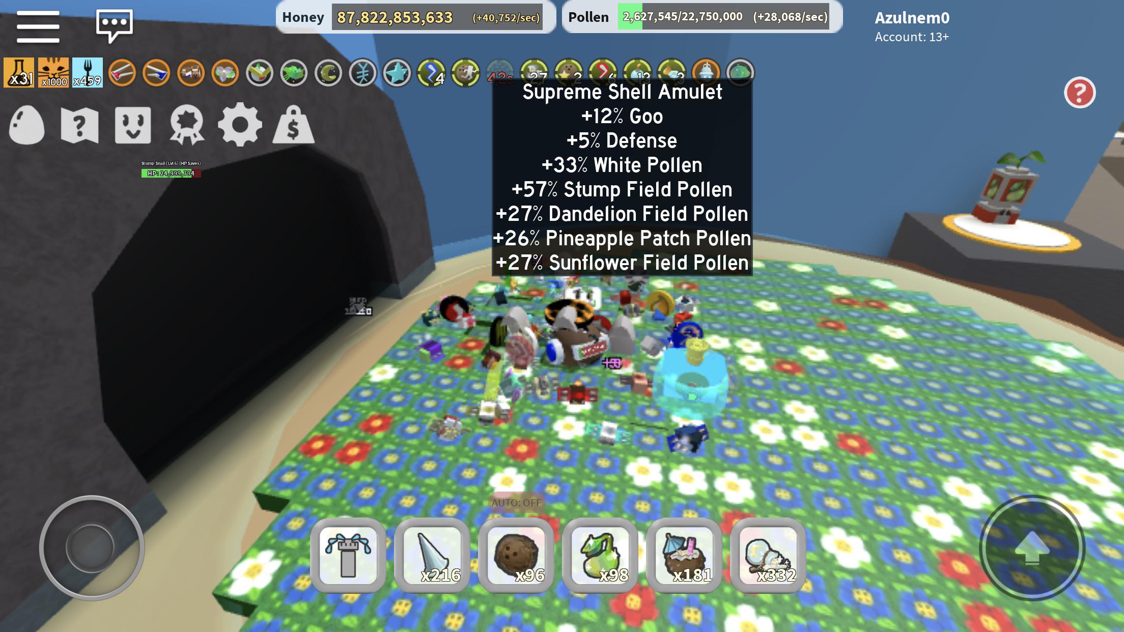 Roblox Bee Swarm Simulator Amulets