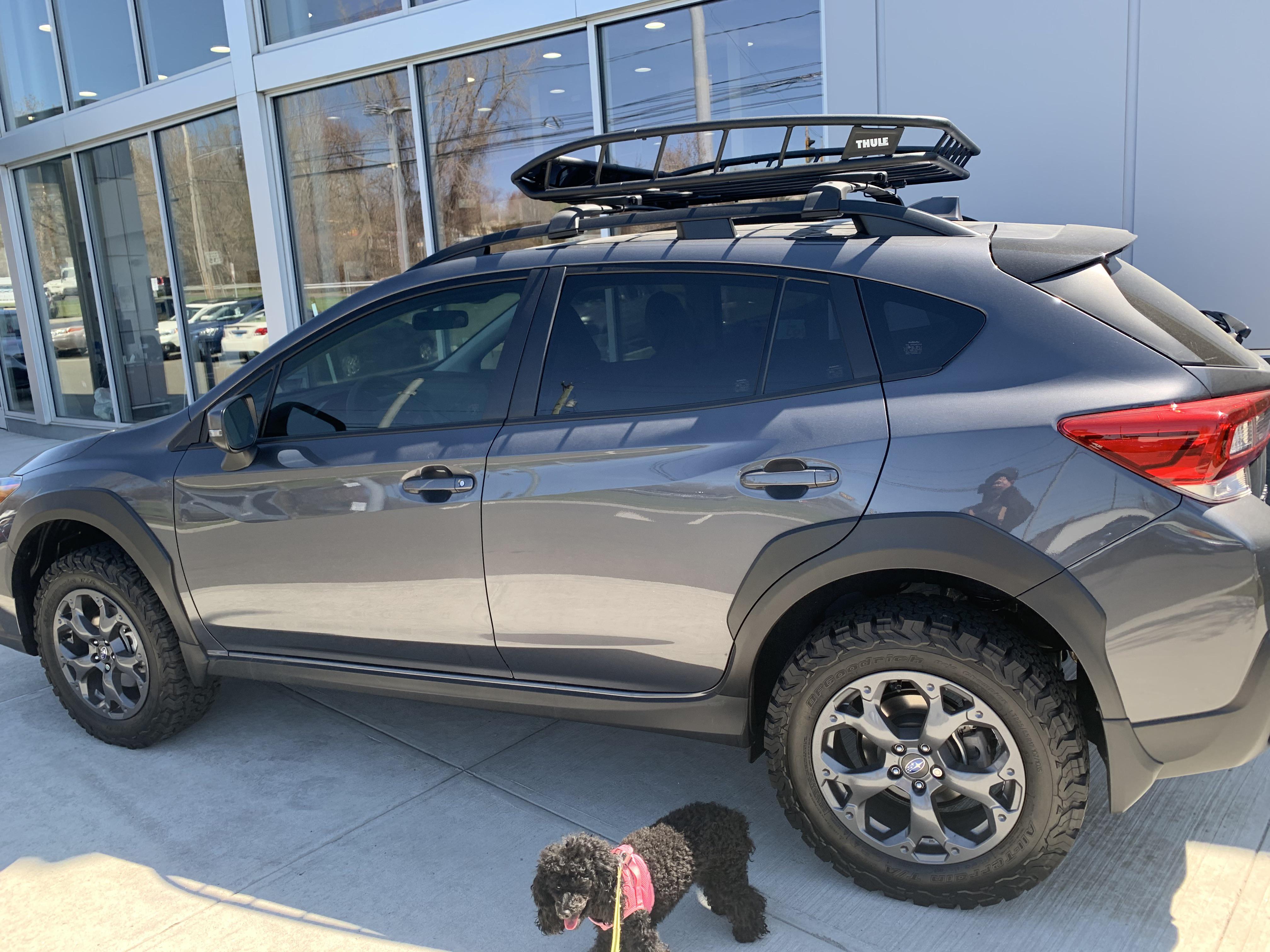 Seen at Colonial Subaru in Danbury, CT today. r/XVcrosstrek