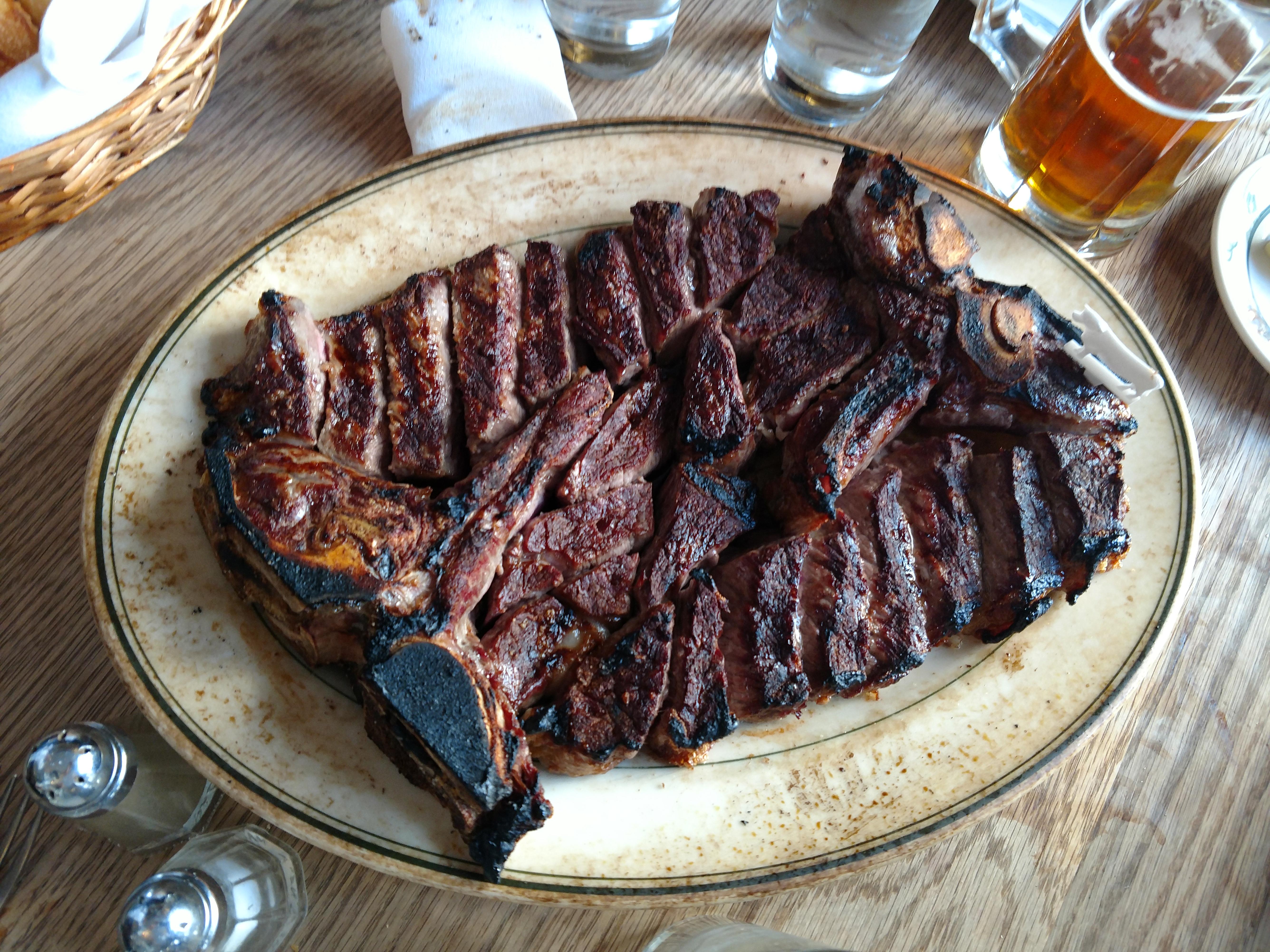 Steak for 3 Peter Luger Steakhouse Brooklyn, NY Yes worth the