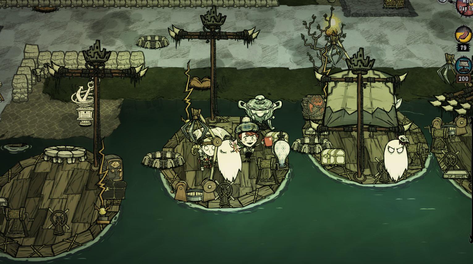 Day 2000 has got nothing on us and we started making lots of boats with