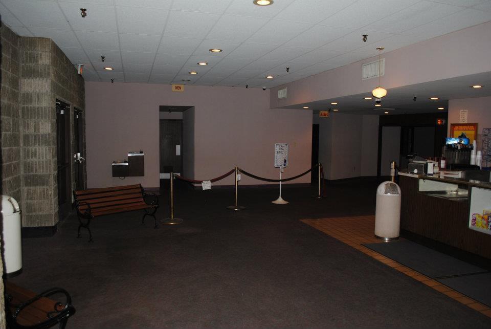 The concessions stand at the Woodville Mall Fox Theater in Northwood