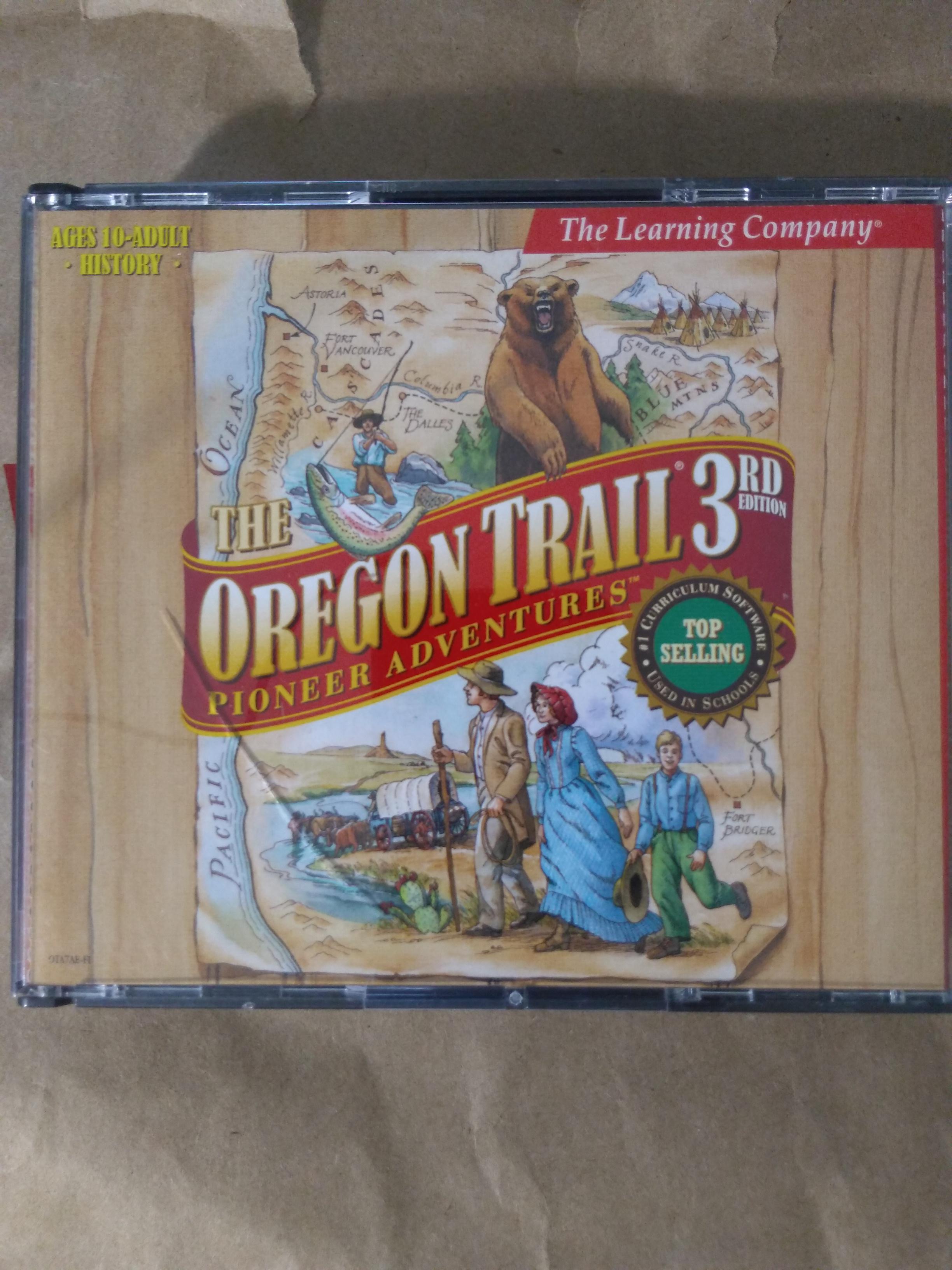 Oregon Trail 3rd edition cleaning out my room found this, completely