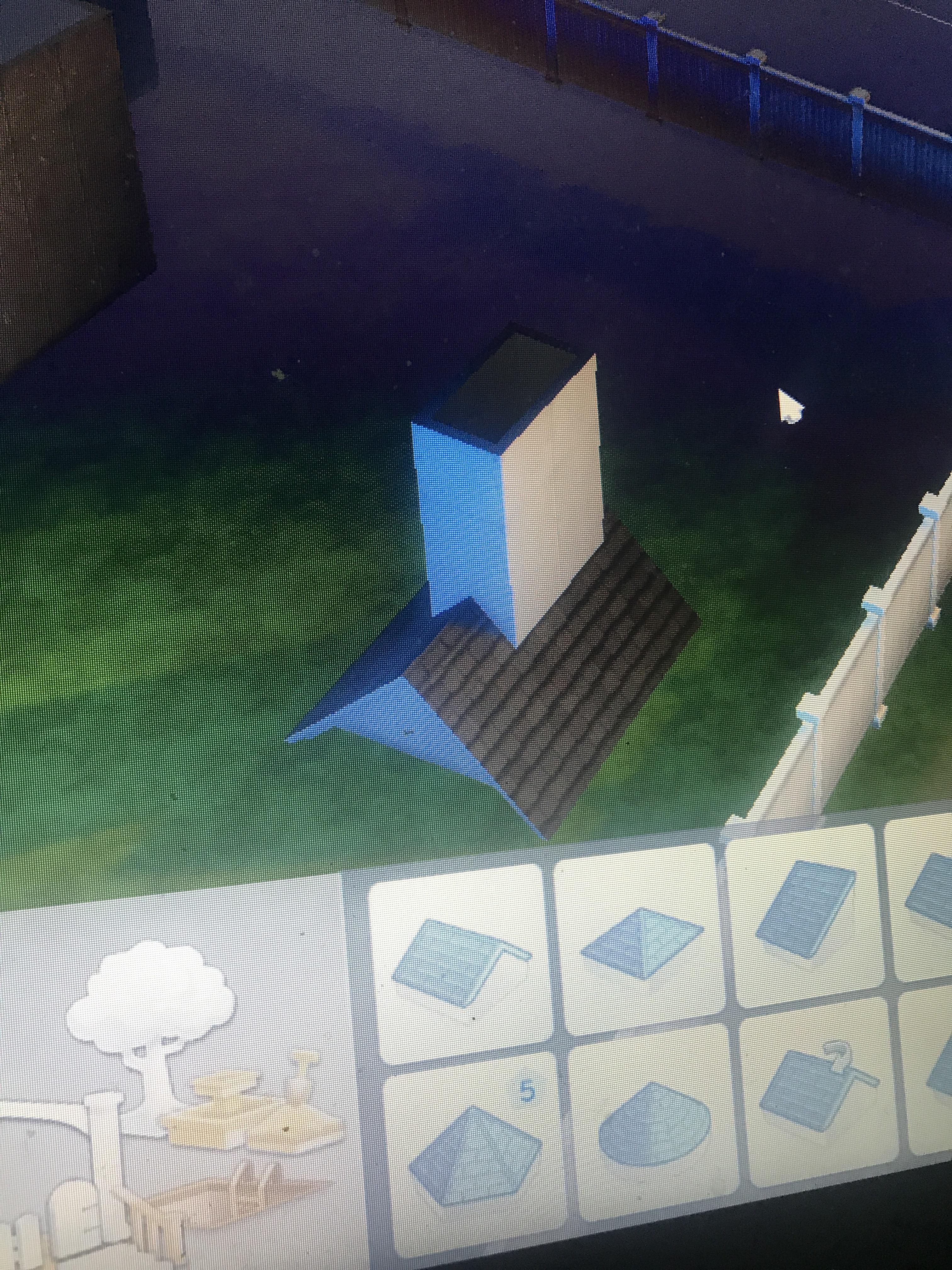 bad quality, but my build/buy mode won’t let me put a roof on a room