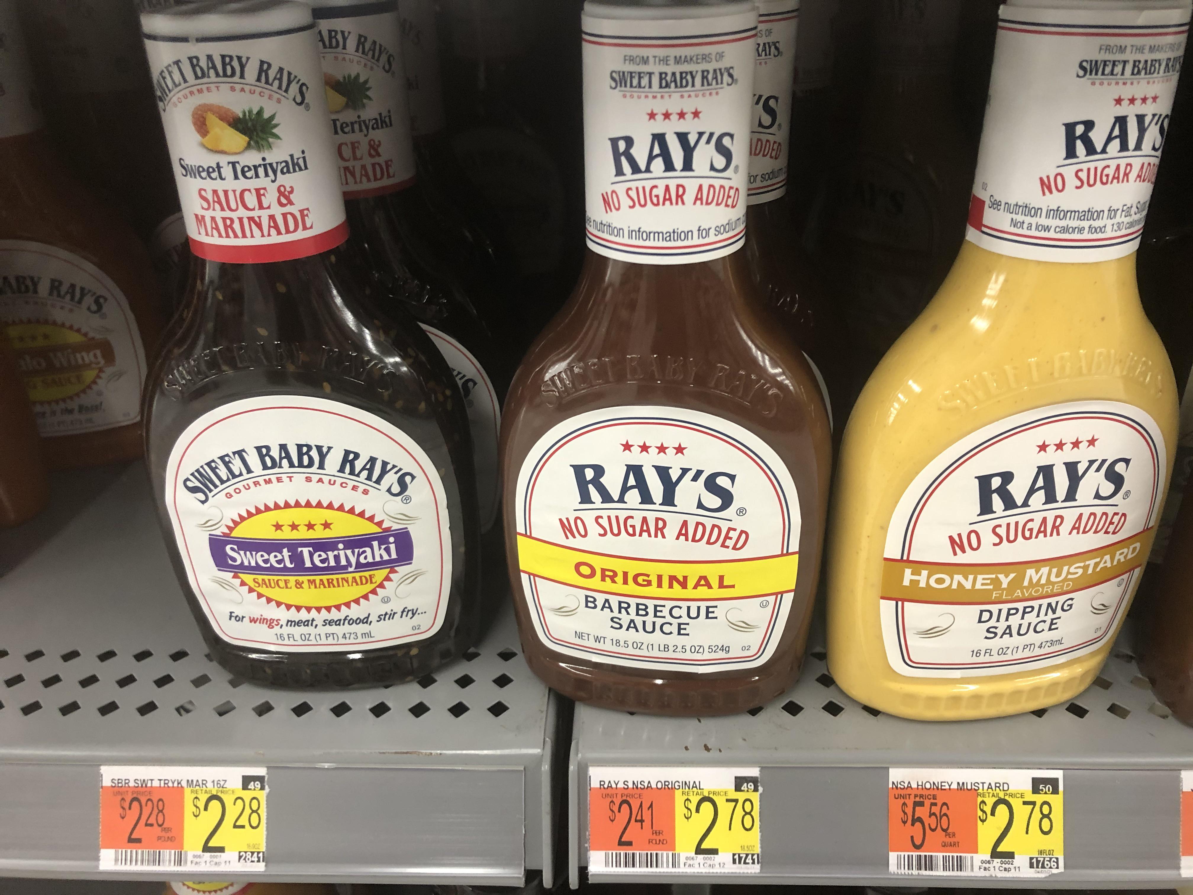Sweet Baby Rays No Sugar Added Bbq Sauce Nutrition crookspic