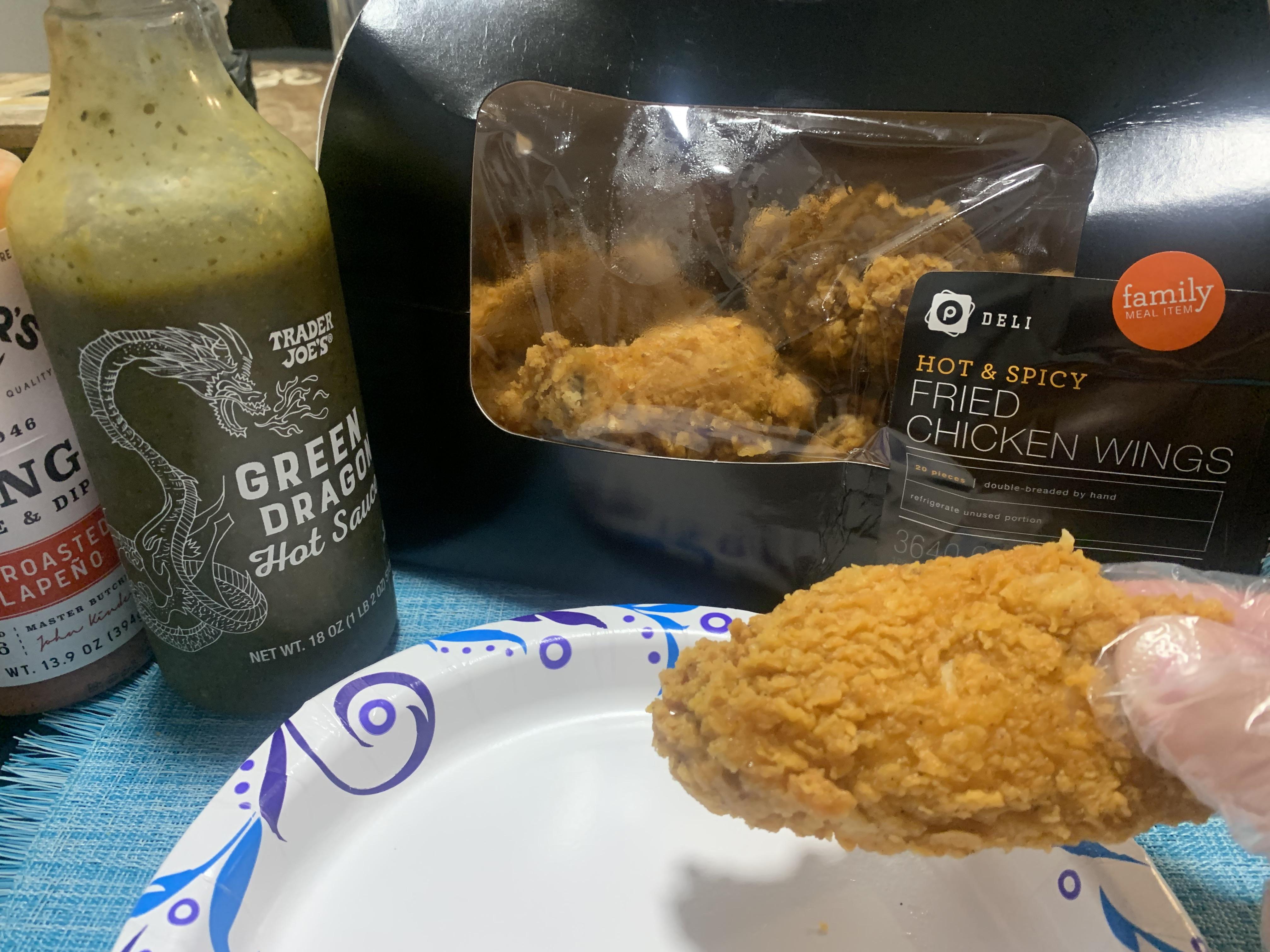 What's your opinion on Publix's hot & spicy wings? I could only eat