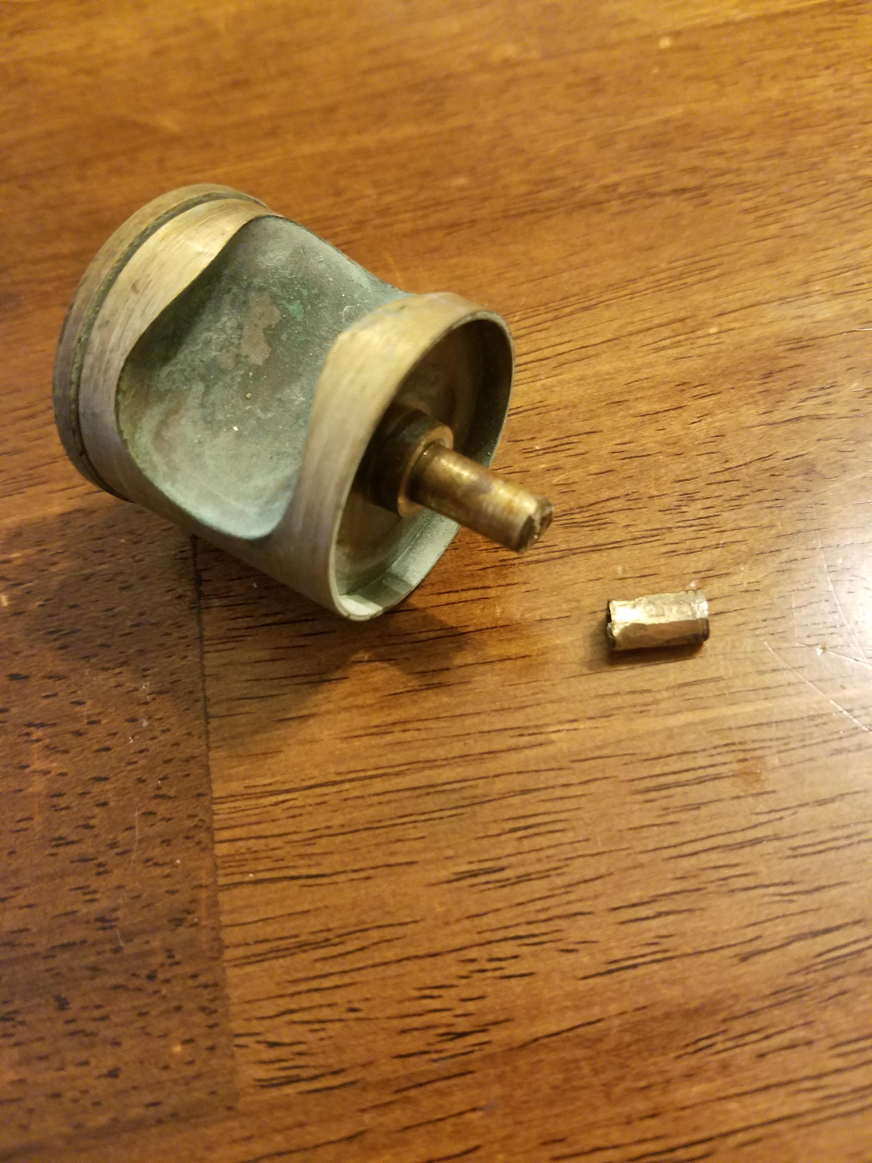 Broken rotary valve Is it possible to repair, or is replace the only