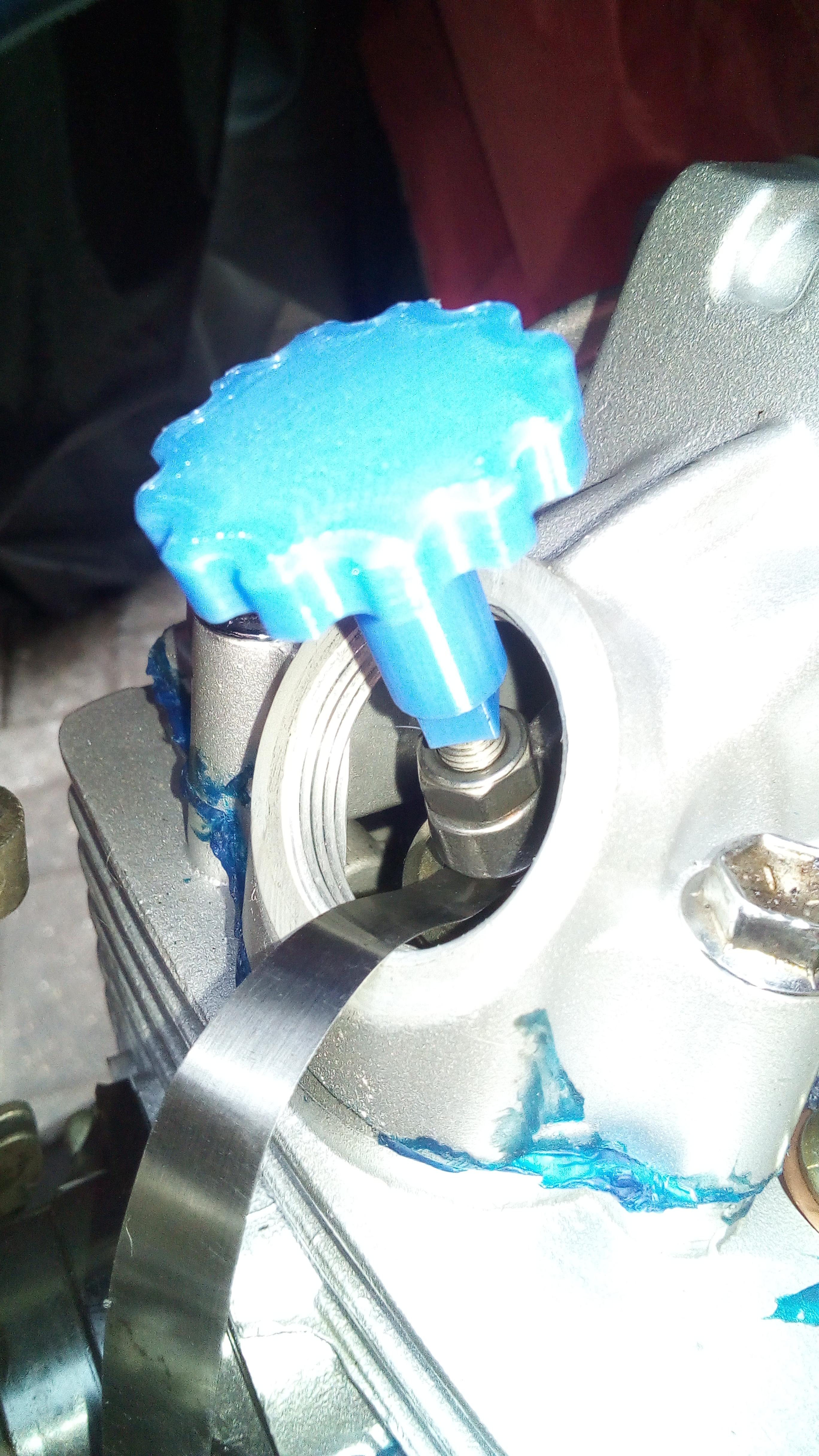 Valve adjustment Tool for motorbike (Suzuki GN 125 / Kreidler Supermoto