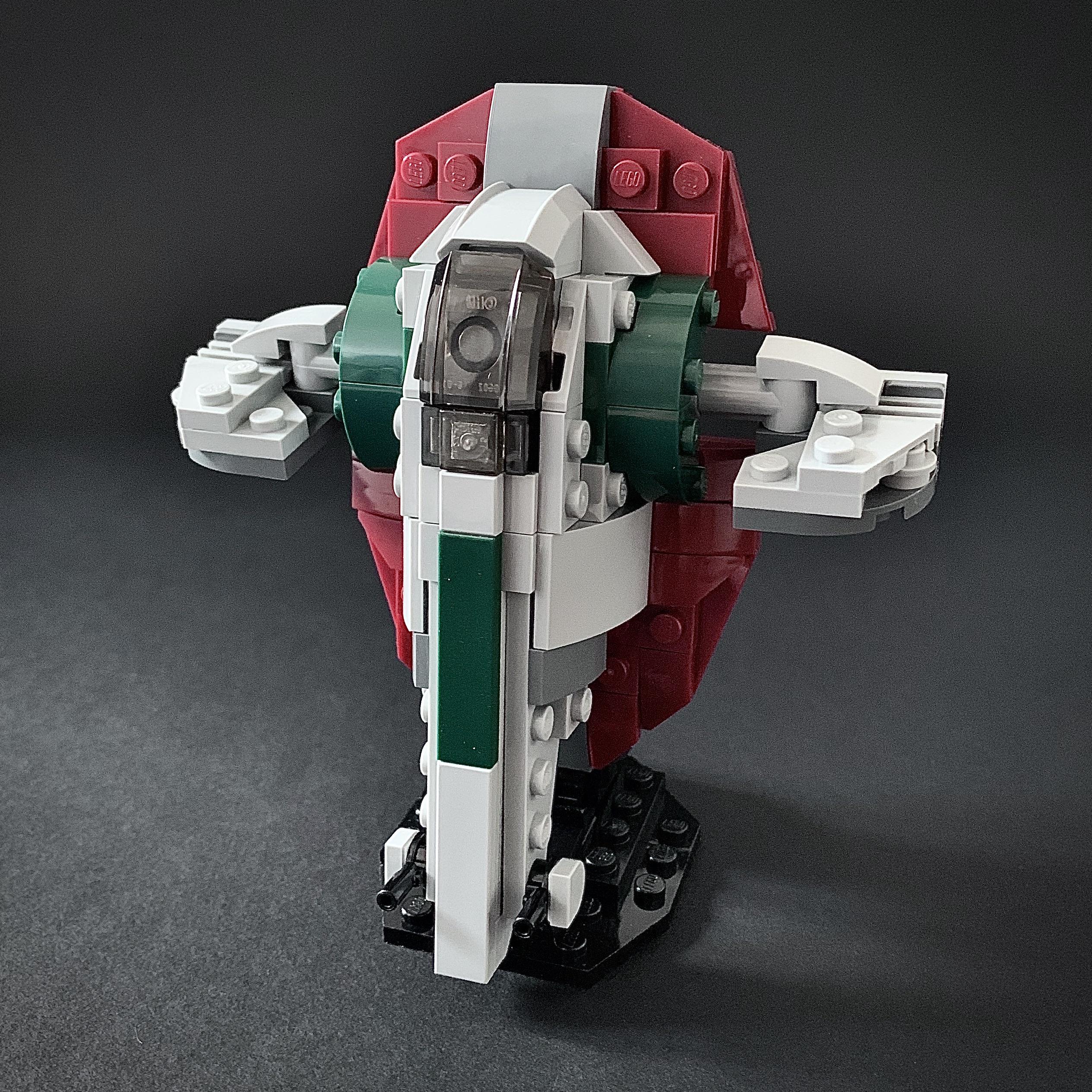 Micro Lego Slave 1, because I can’t afford the big one of this thing either! StarWars