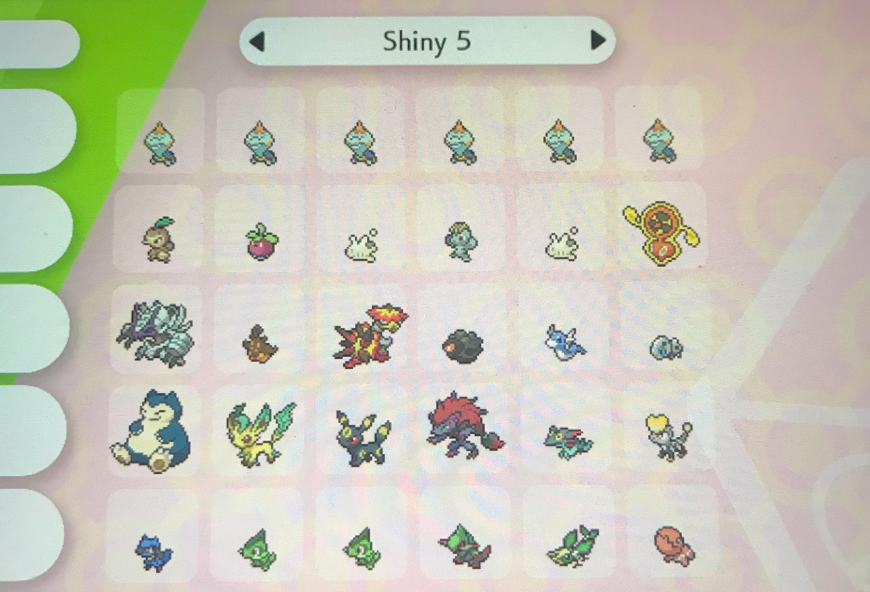 LF timid/modest mints, bottle caps FT shiny Pokémon r