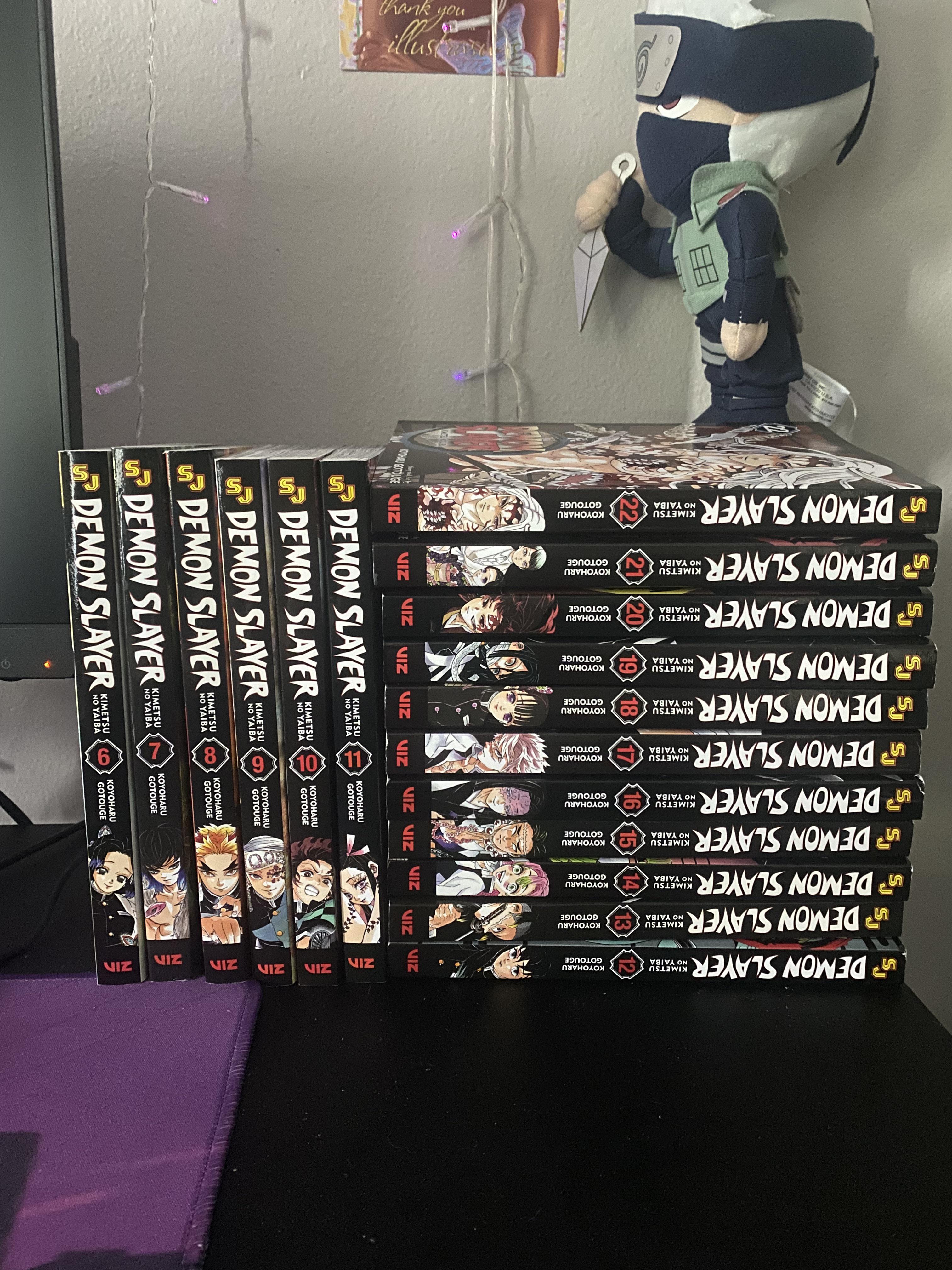 Demon Slayer Manga Collection So Far r/DemonSlayerManga