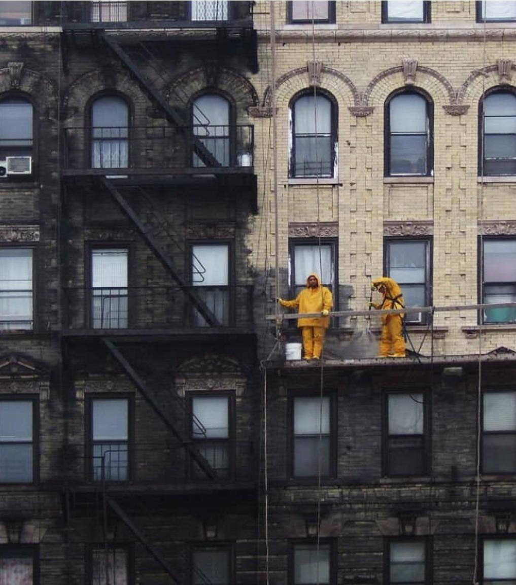 Cleaning a NYC building r/wesanderson