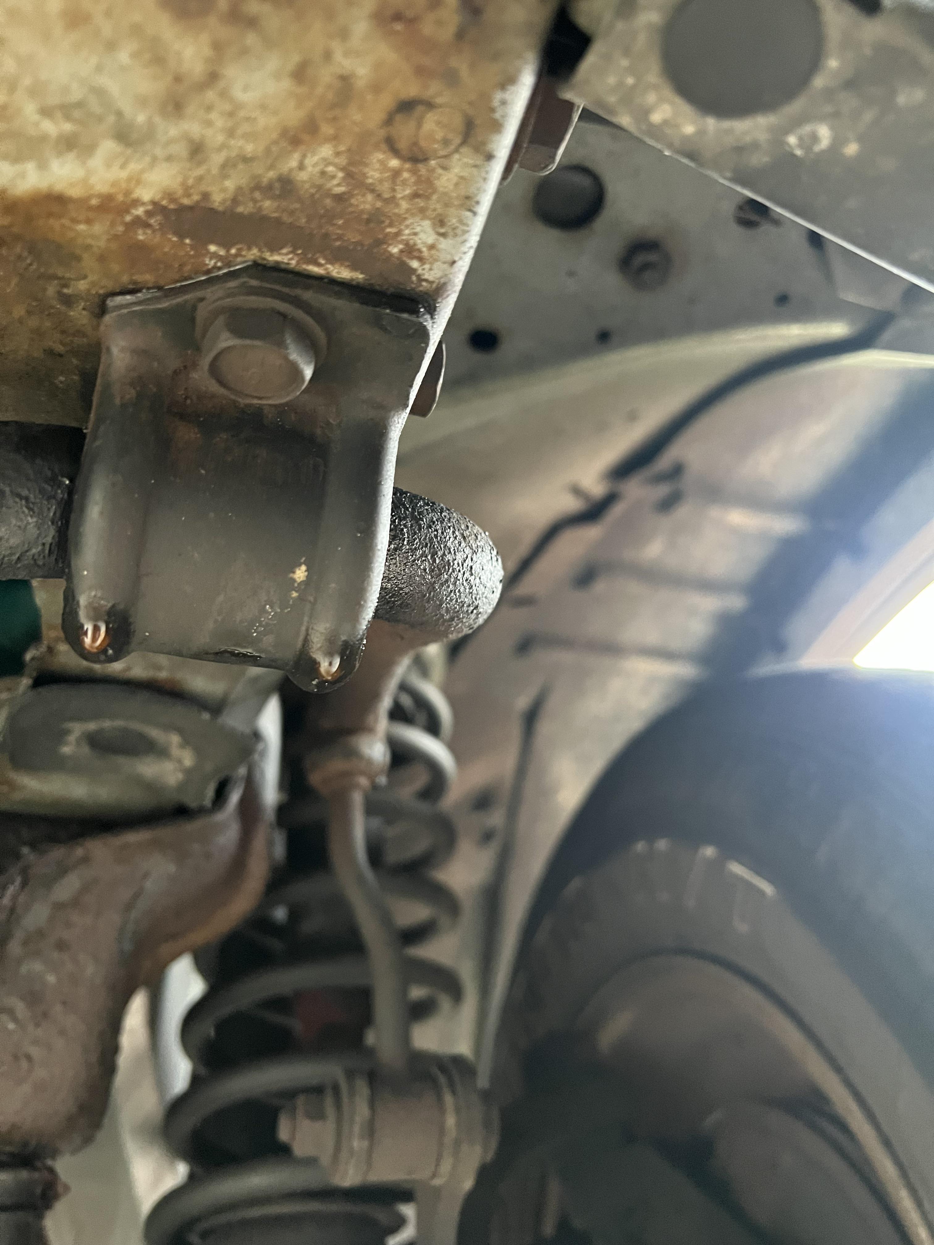 What fluid is leaking from here? Finally made it about two weeks with