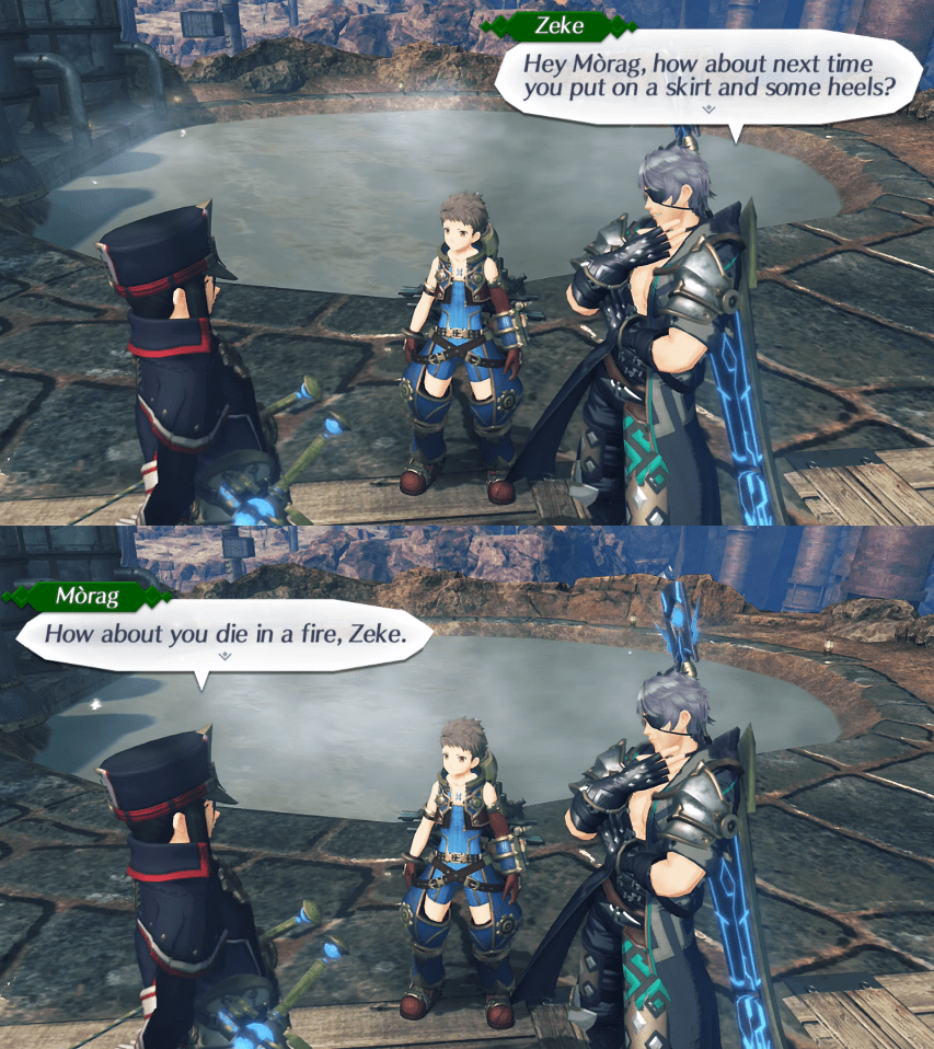 Zeke Gets Roasted r/Xenoblade_Chronicles