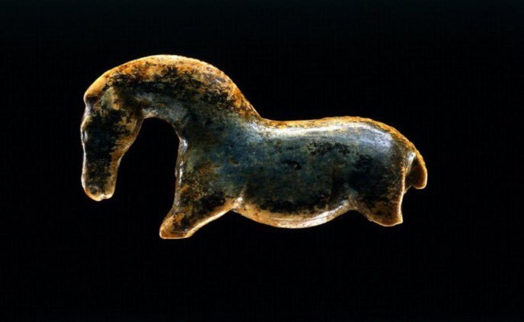 The Vogelherd horse the oldest known sculpture of a horse. It was