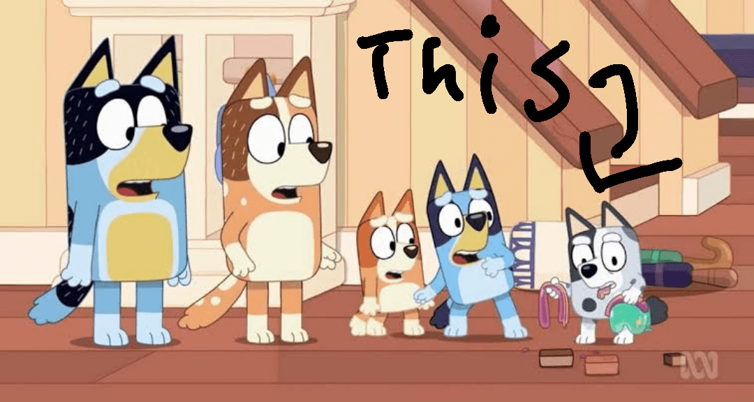 Why does CBeebies UK censor Muffin biting the inflatable guitar causing