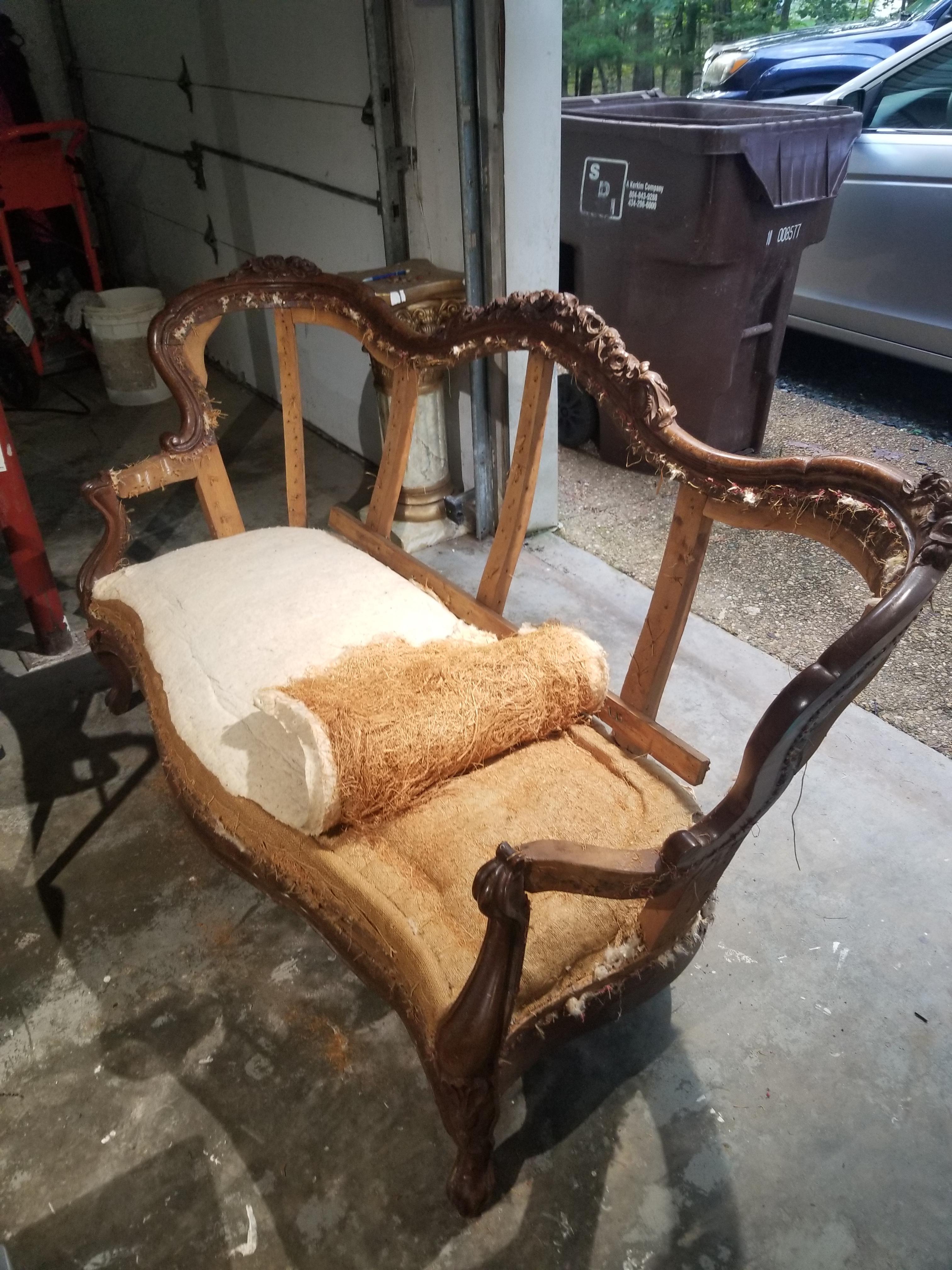 fabric to cover springs? r/upholstery