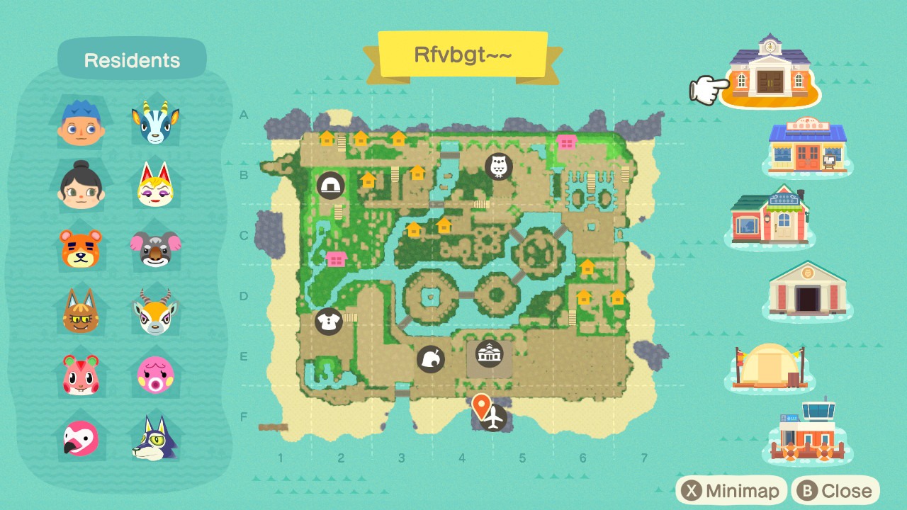 ACNH Map u/CrossingRfvbgt