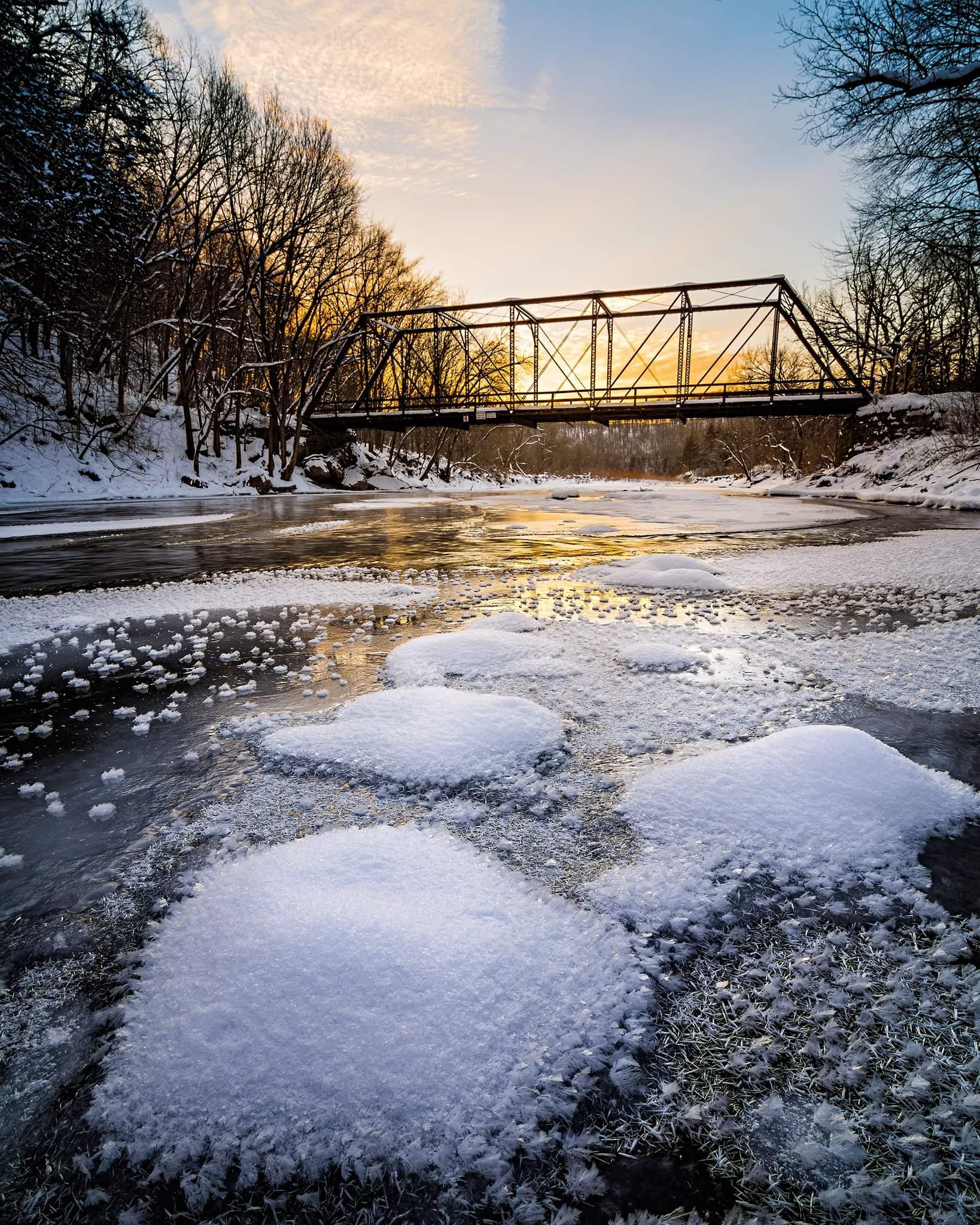 One of my favorite spots in Northeast IA. Albany bridge area in the