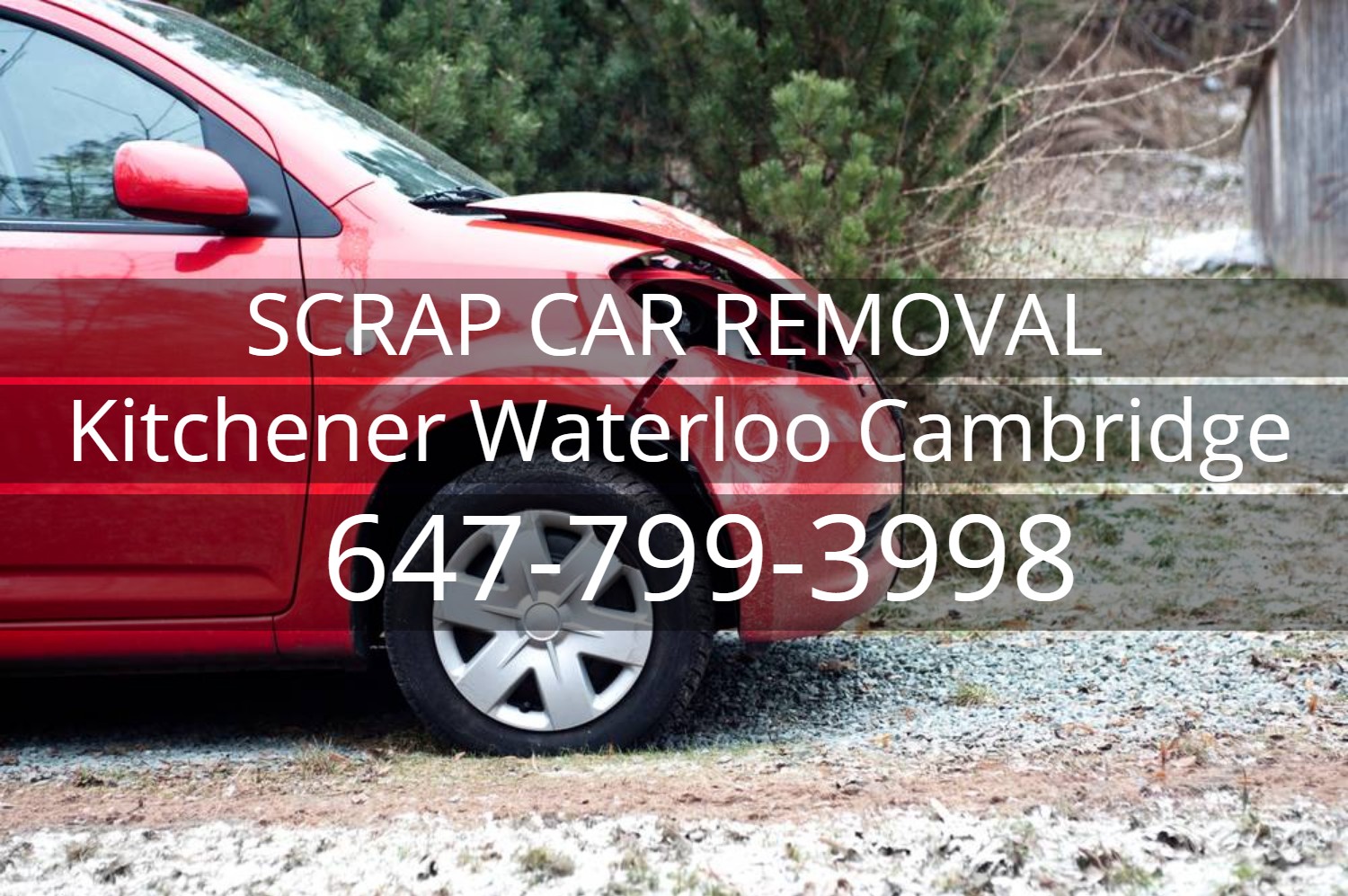 Scrap Car Removal Kitchener Waterloo Cambridge Scrap Cars for Cash