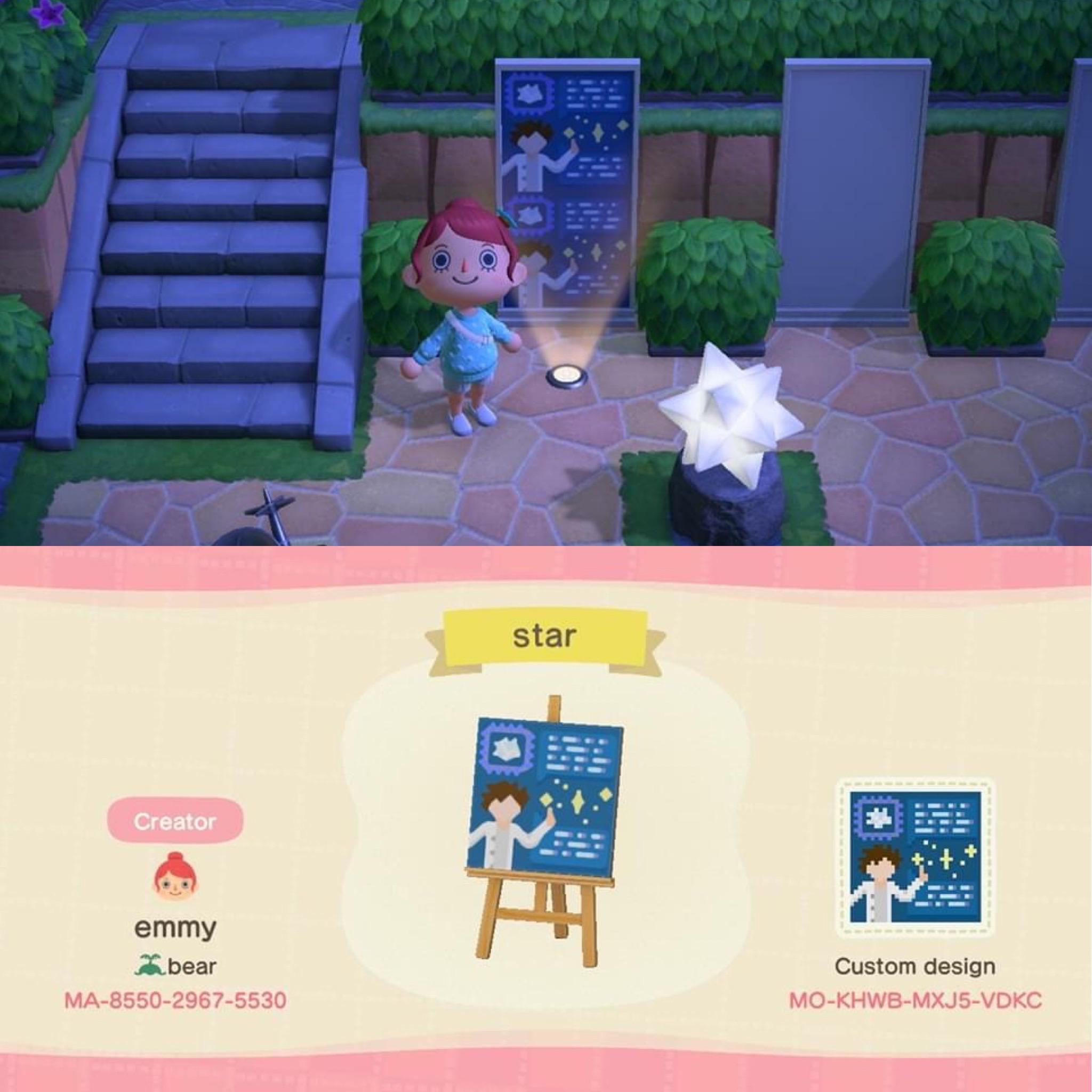 Wanted to display celeste stuff outside my museum! made a design to go with it r/ACQR