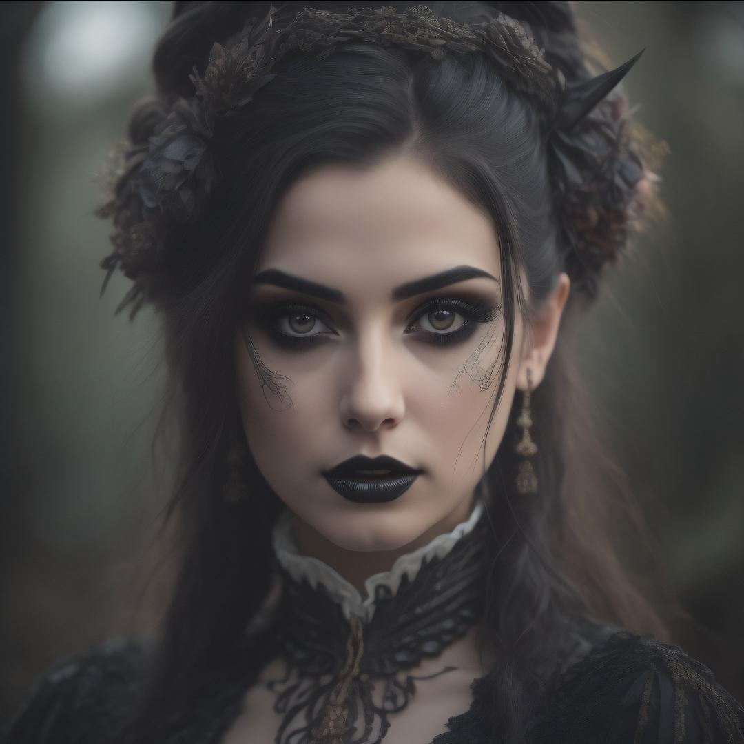Goth girl : StableDiffusion