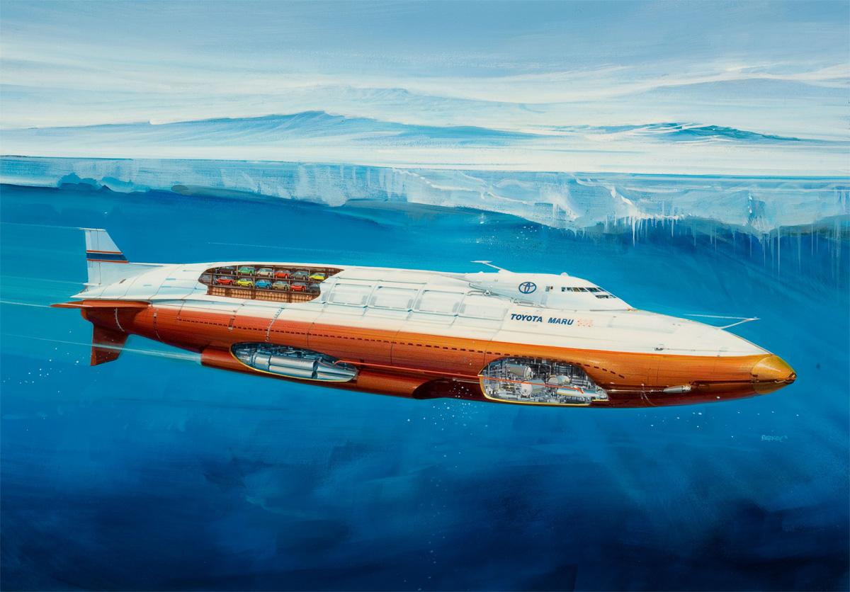 Las ilustraciones navales de John Berkey, uno de los gigantes en la