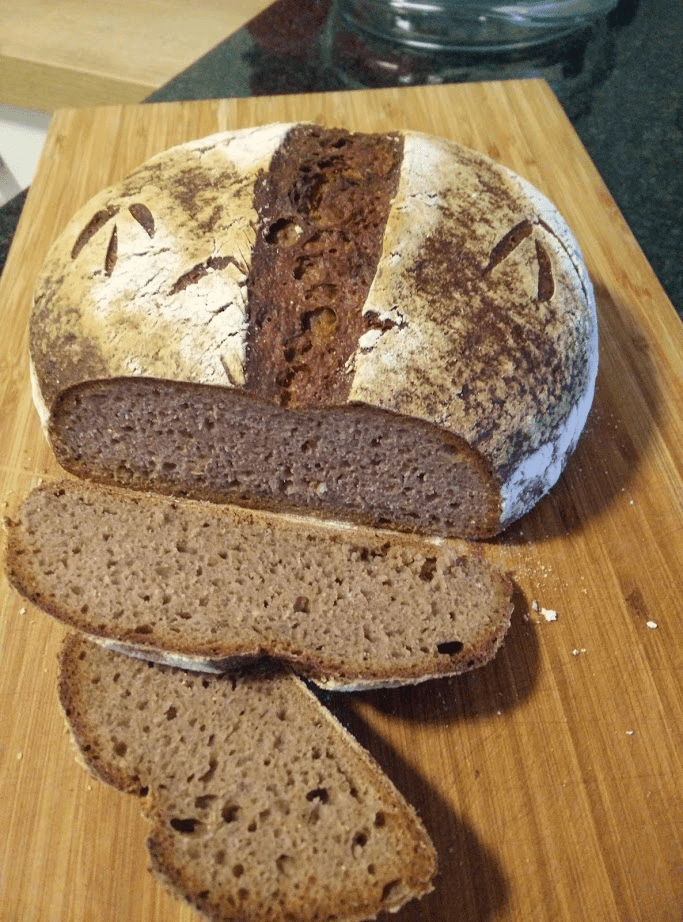 Whole Grain Rye Bread think best one i got so far r/Sourdough