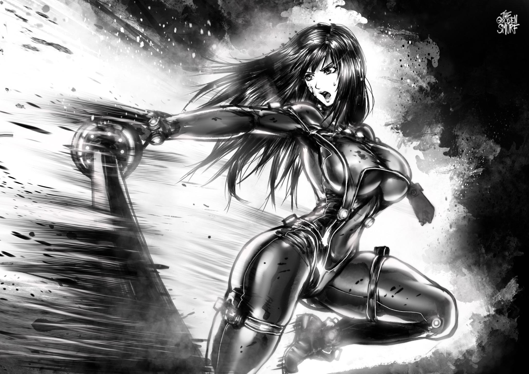 [Art] Reika, by me. (Gantz) manga