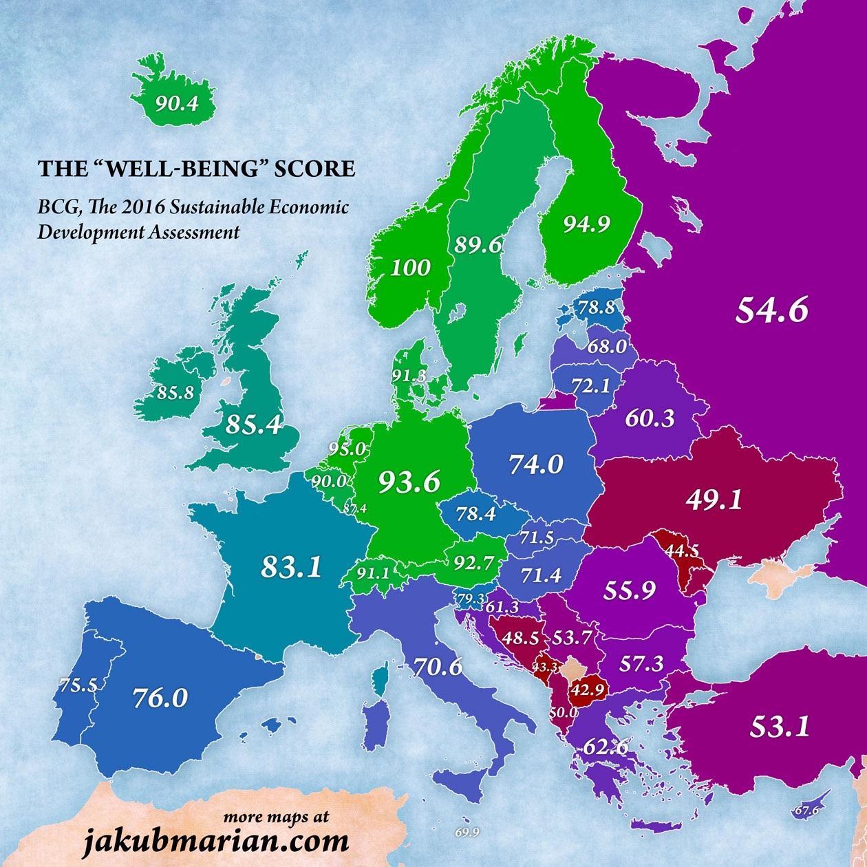 Best countries to live in Europe r/europe