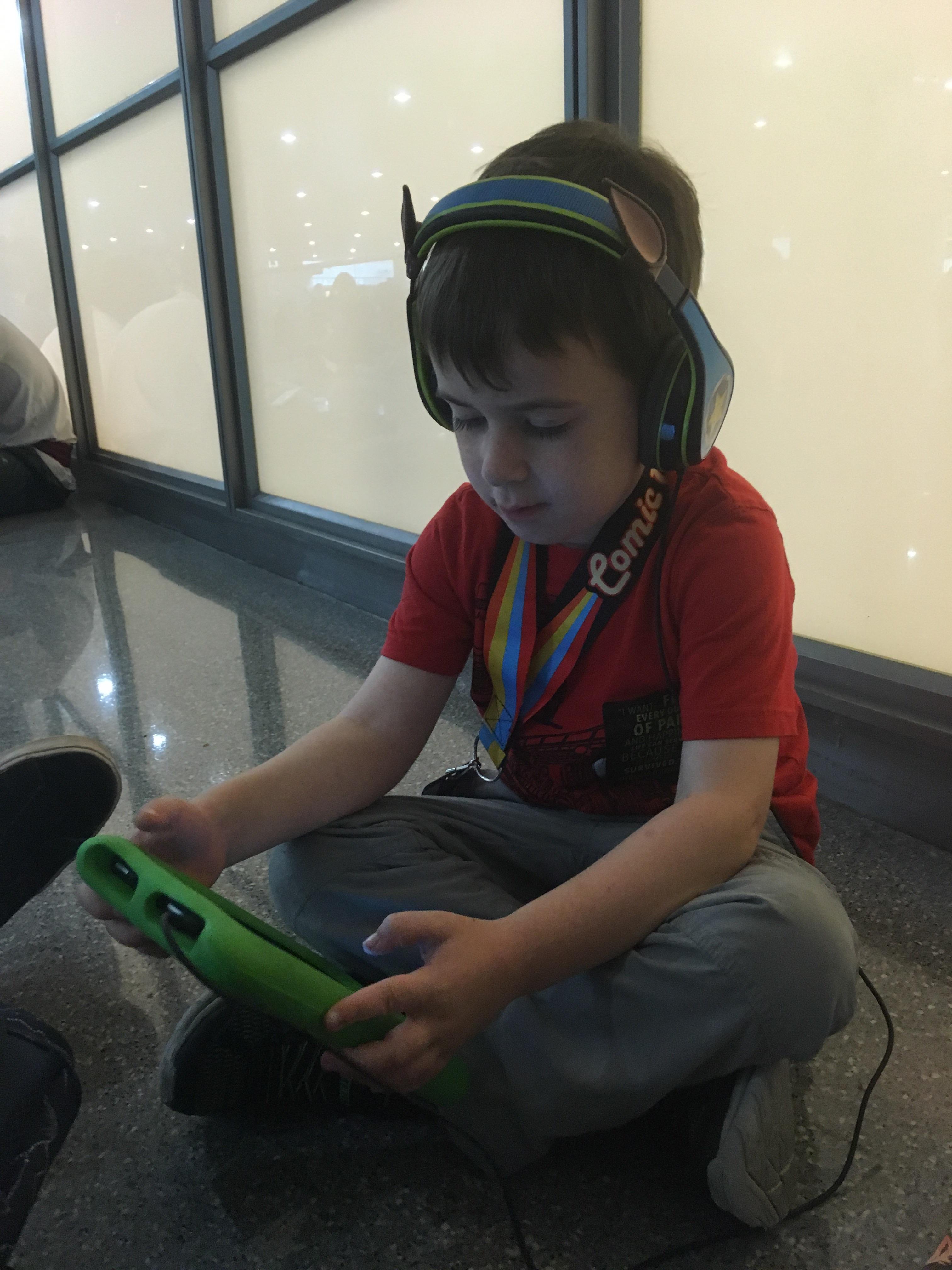 Took my six year old to NY Comic Con. Totally overwhelmed him. Spent